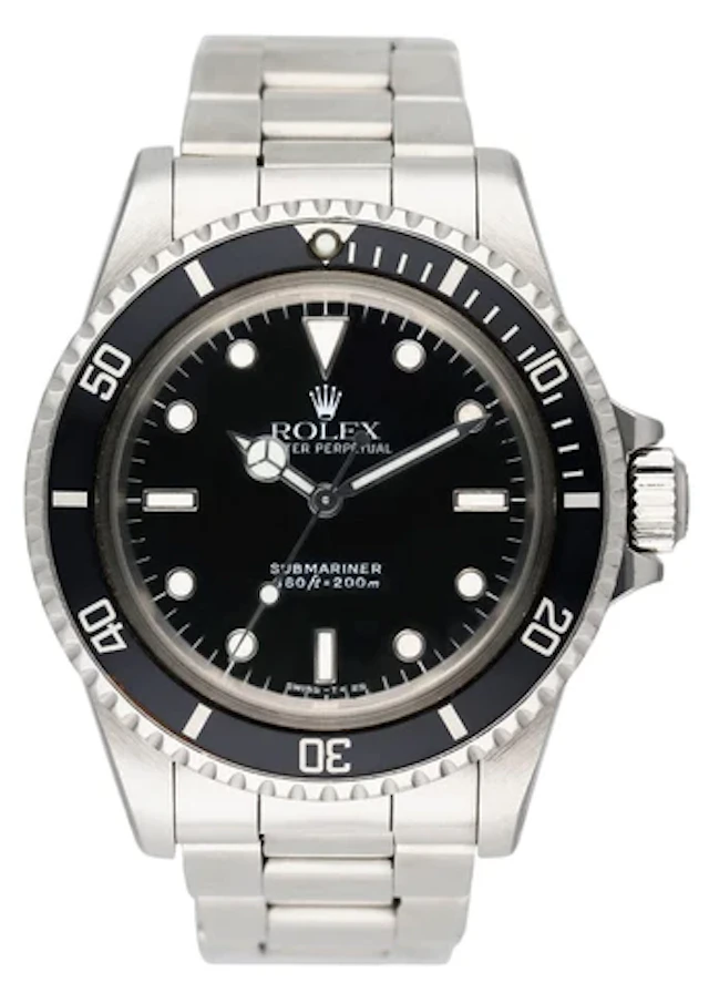 Rolex Submariner 5513 No Date Mens Watch