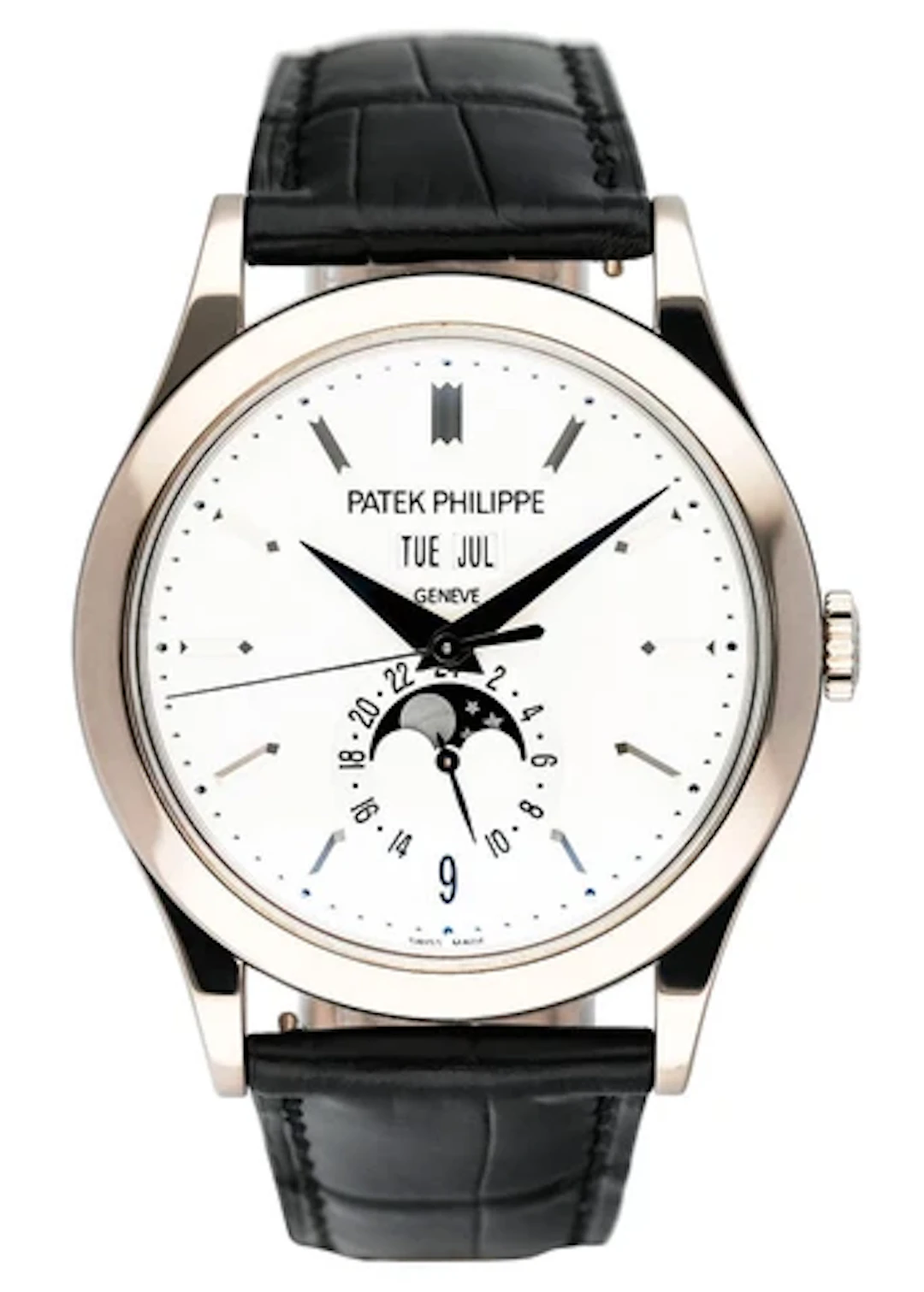 Patek Philippe Complications 5396G-011 Silver Dial Mens Watch Box Papers