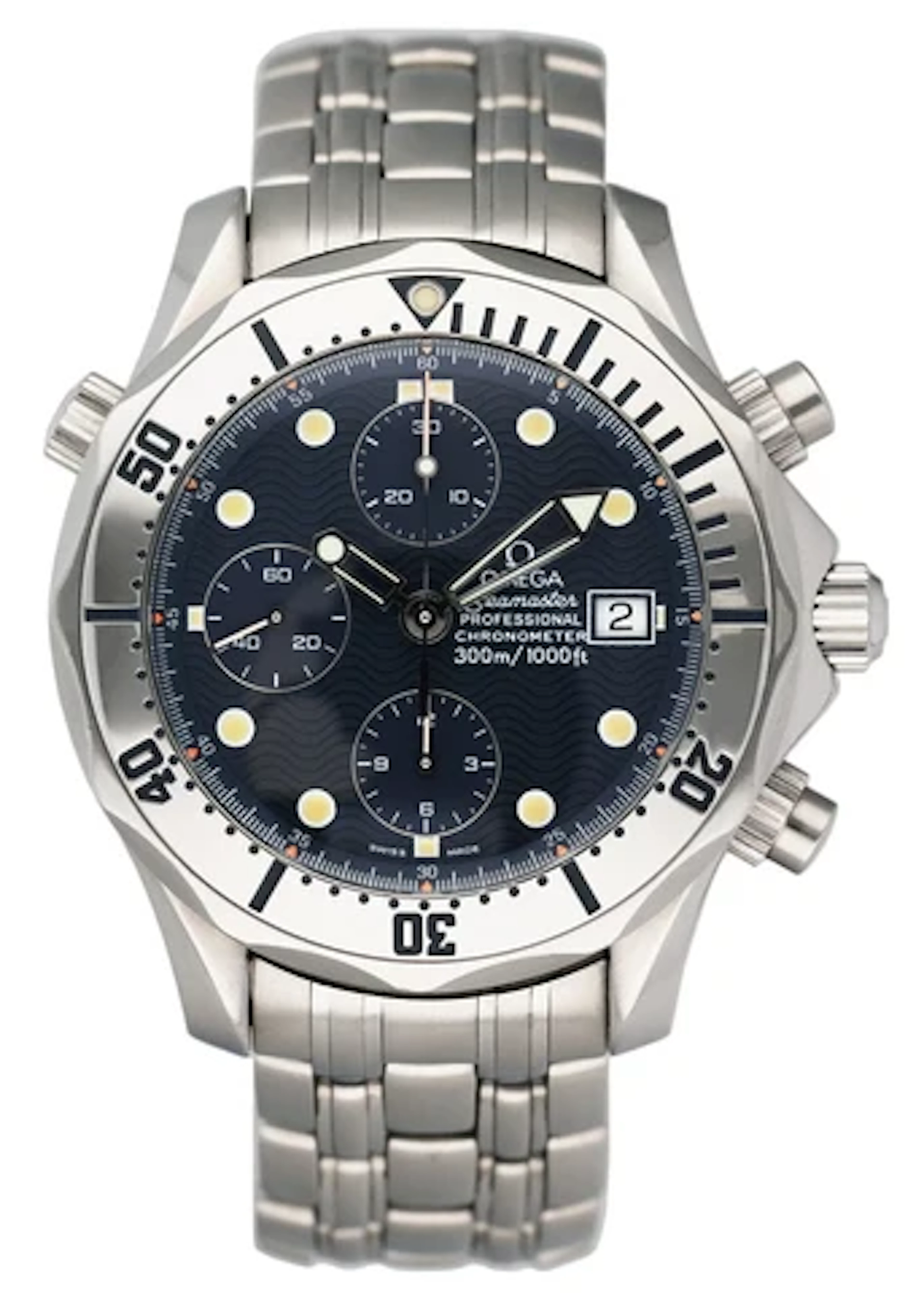 Omega Seamaster Professional Chronograph 2598.80 Chronograph Diver Mens Watch