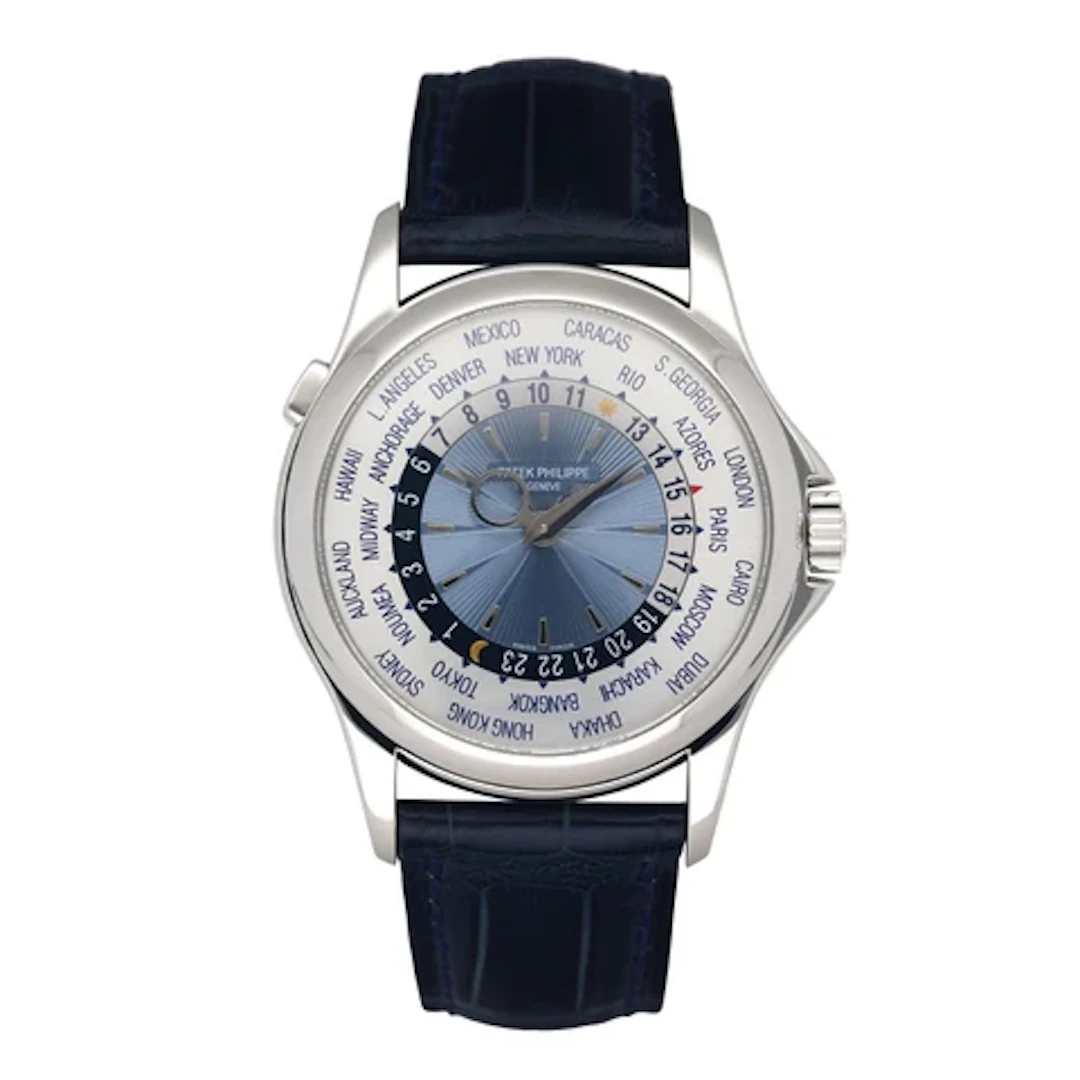 Patek Philippe Complications World Time 5130P Mens Watch Box Papers