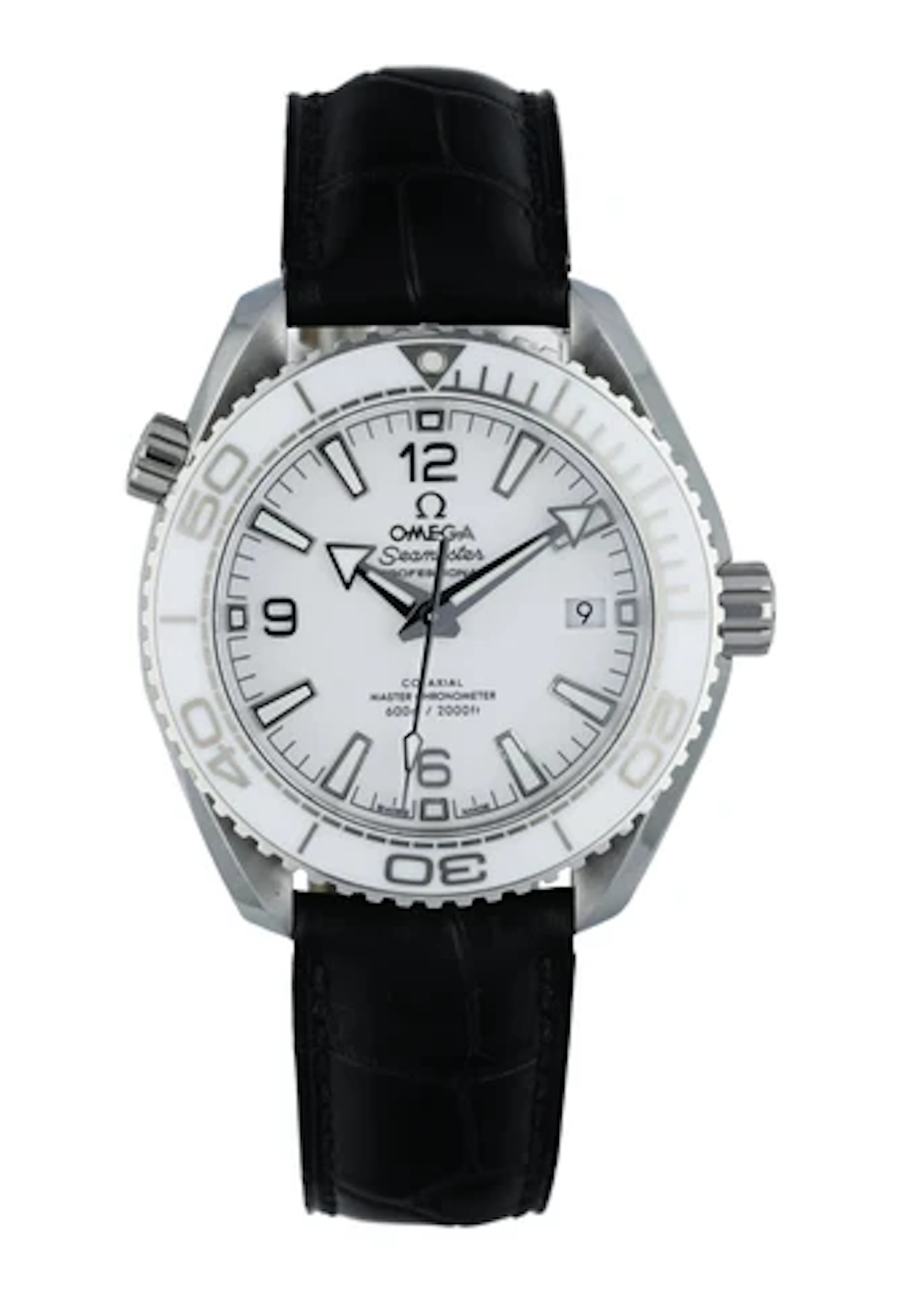 Omega Seamaster Planet Ocean 215.33.40.20.04.001 White Ceramic Watch