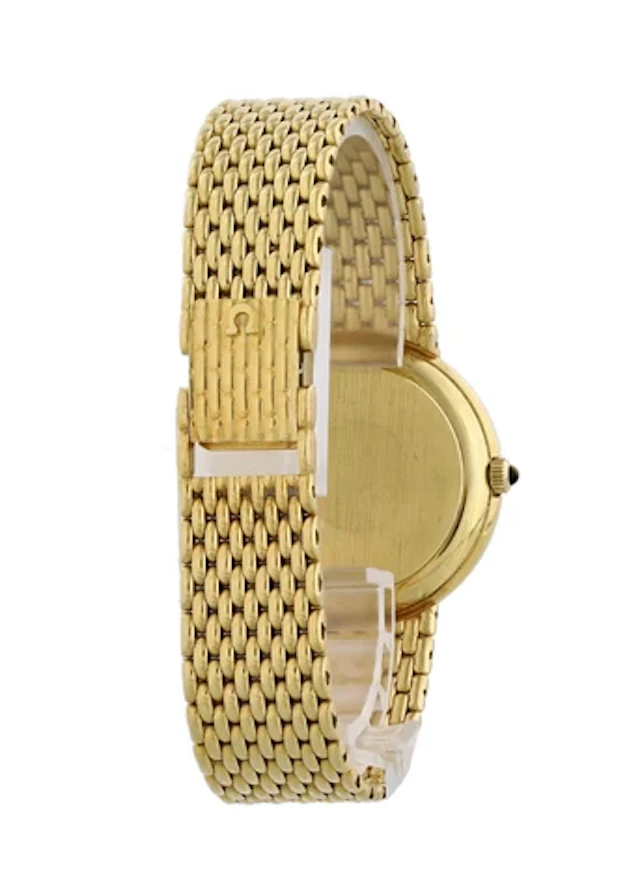 Omega De Ville 18k Yellow Gold Mens Watch