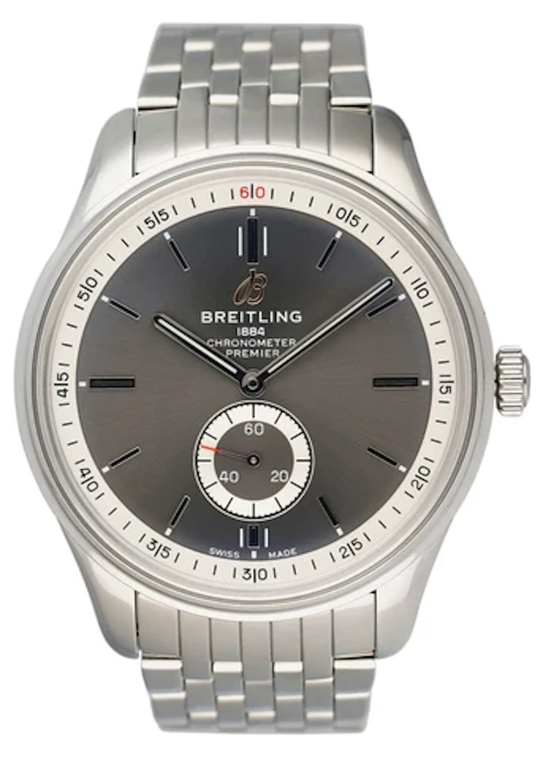 Breitling Premier Automatic 40 A37340 Mens Watch Box Papers