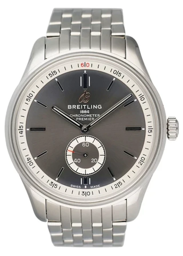 Breitling Premier Automatic 40 A37340 Mens Watch Box Papers