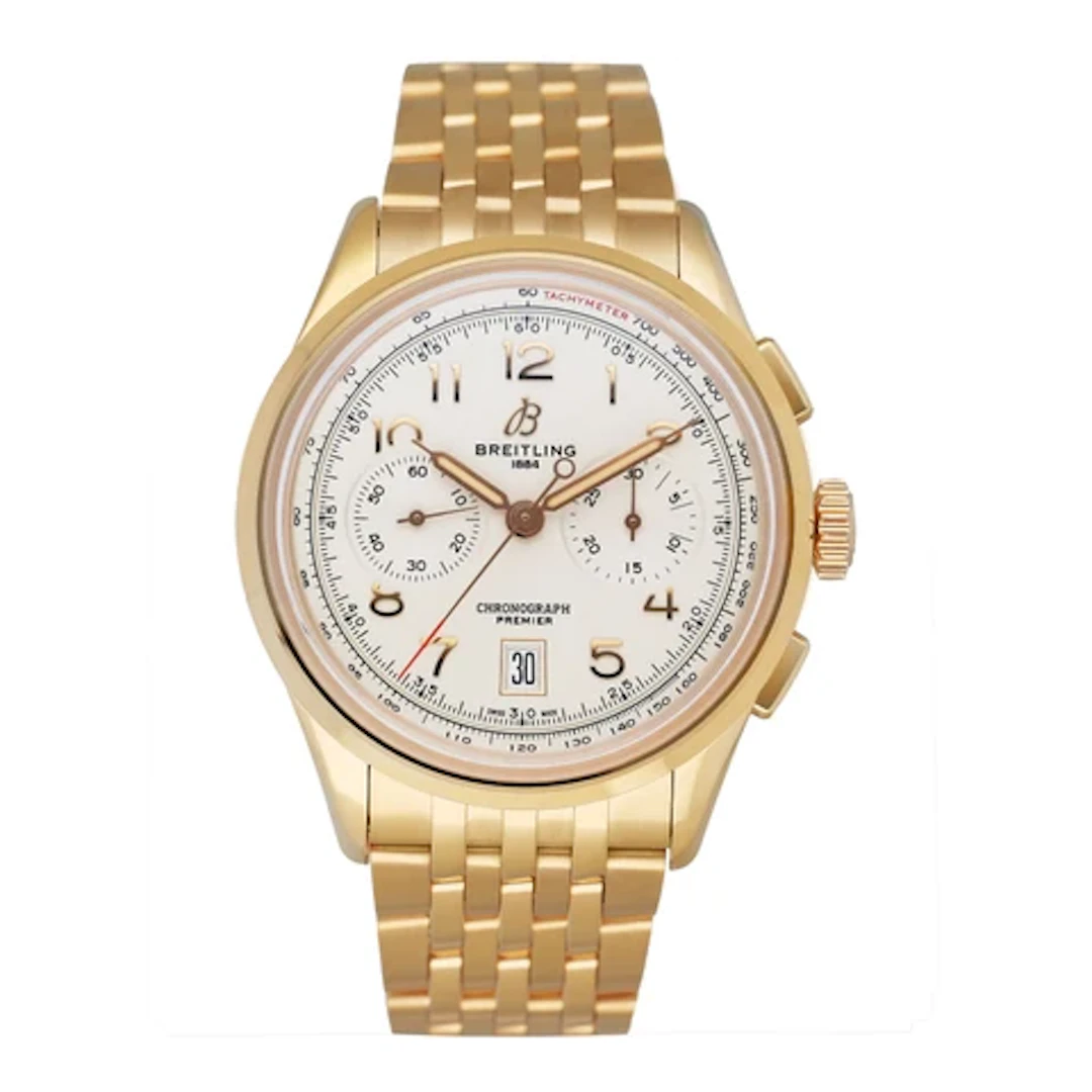 Breitling Premier B01 Chronograph 42 RB0145 Mens Watch Box Papers