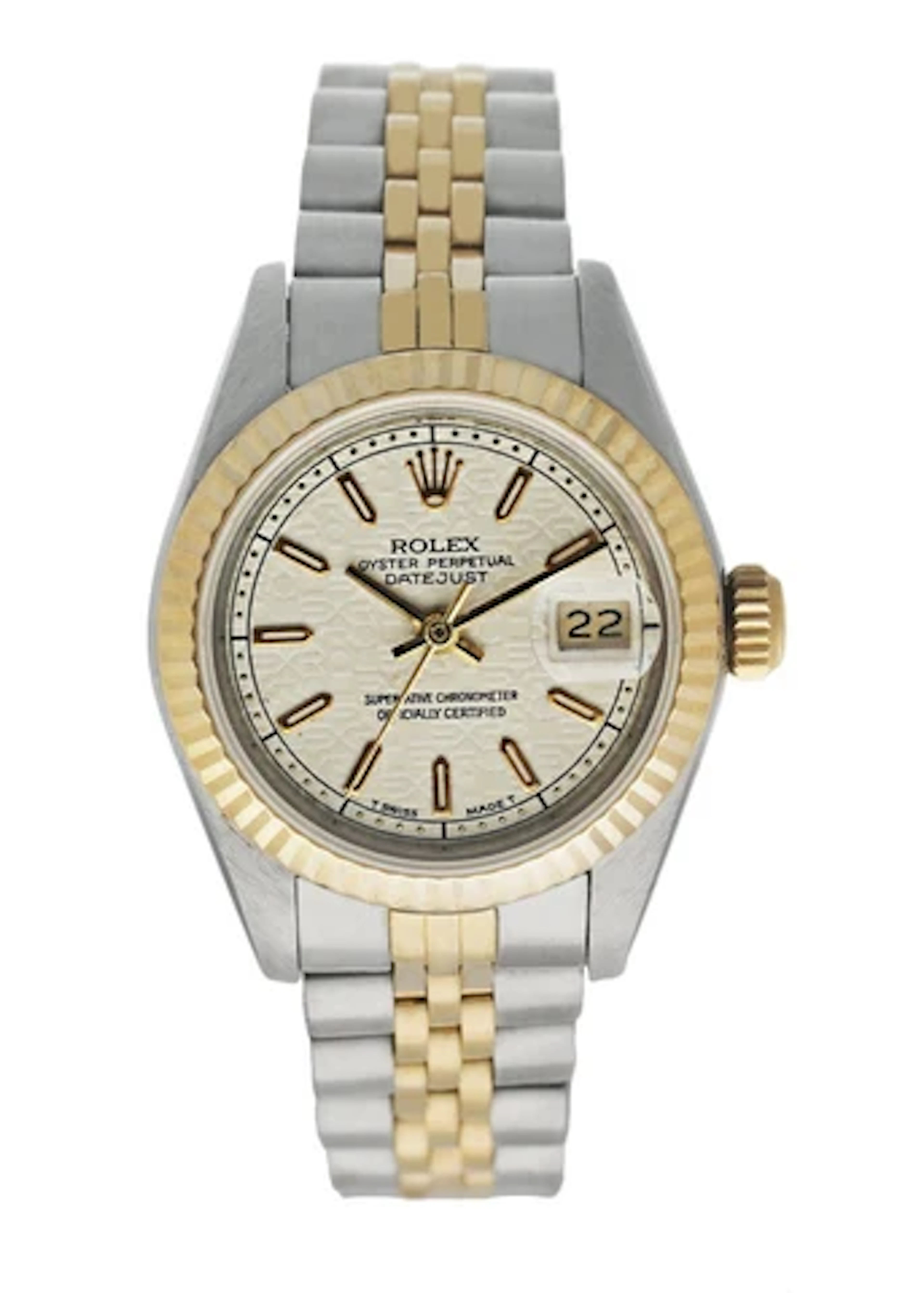 Rolex Datejust 69173 Anniversary Dial Ladies Watch
