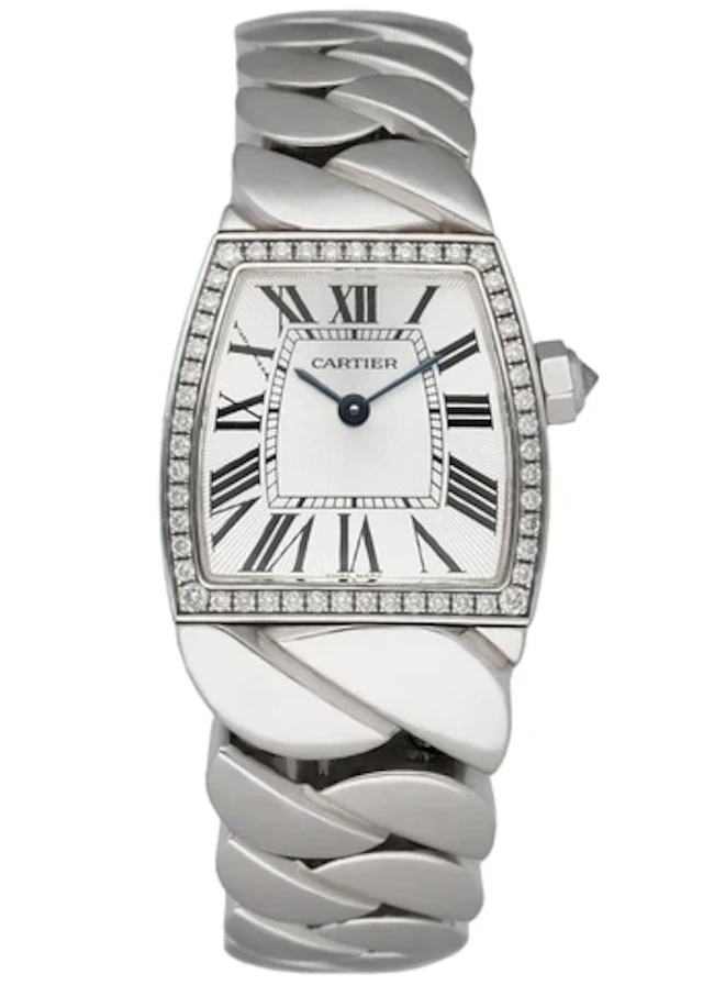 Cartier La Dona 2905 18K White Gold Diamonds Ladies Watch Box Papers