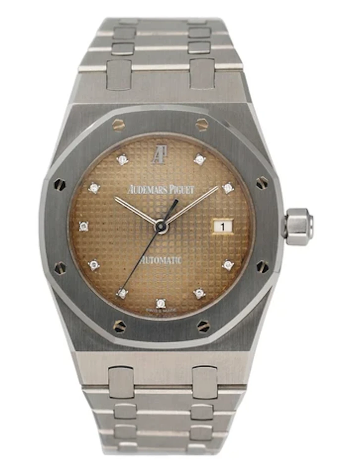Audemars Piguet 15000ST Gray Topical Diamond Dial Stainless Steel