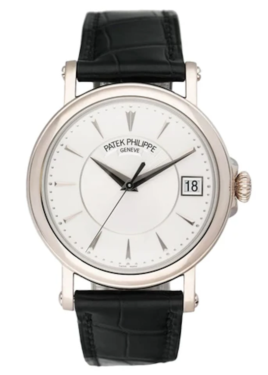 Patek Philippe Calatrava 5153G 18K White Gold Mens Watch Box Papers