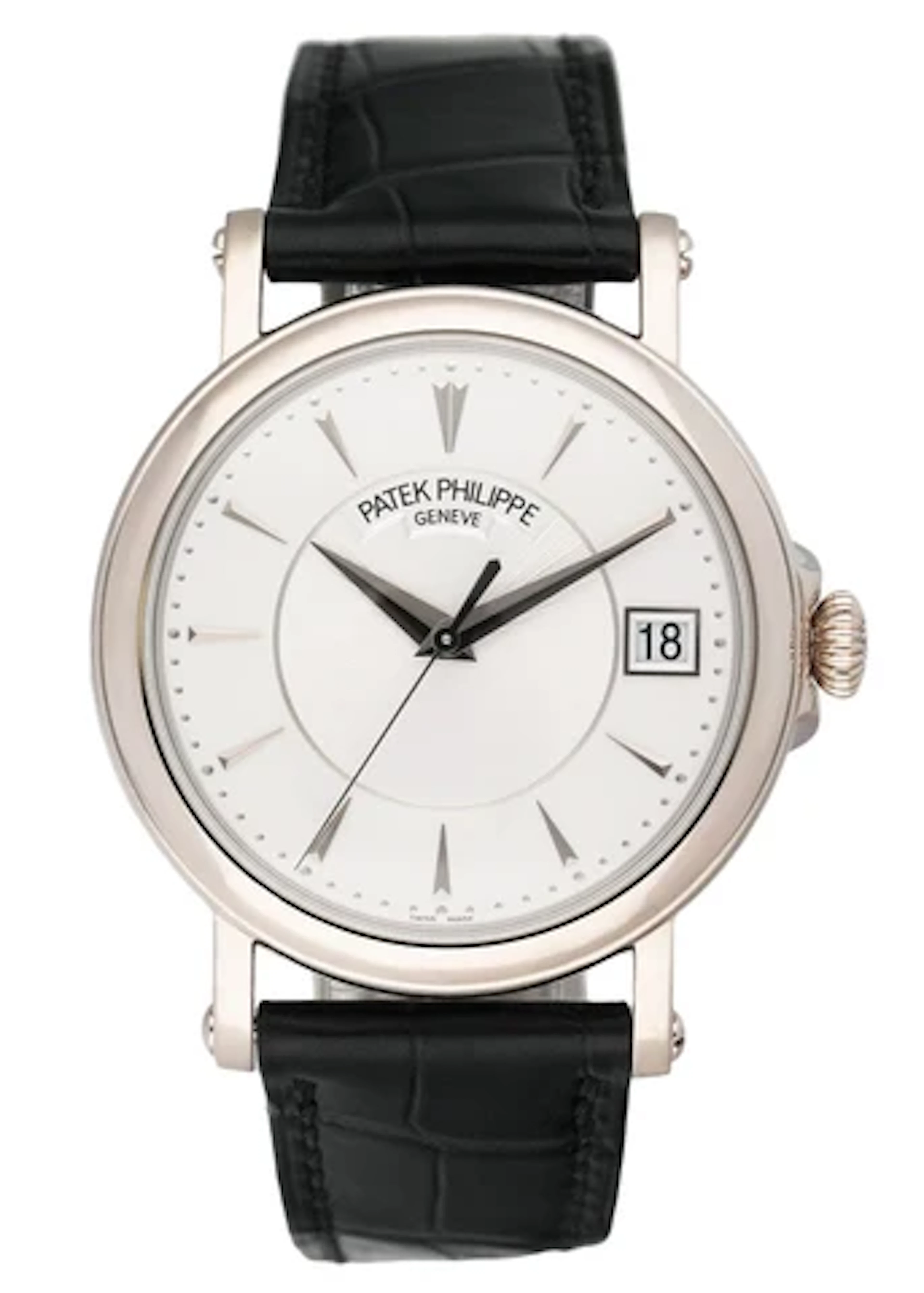 Patek Philippe Calatrava 5153G 18K White Gold Mens Watch Box Papers