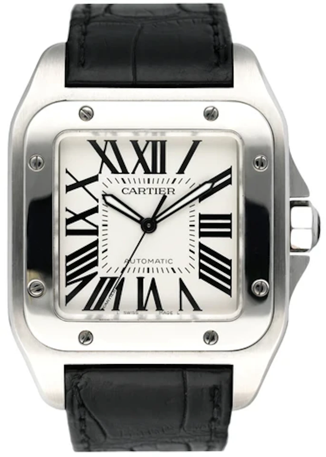 Cartier Santos-100 W20073X8 / 2656 Mens Watch