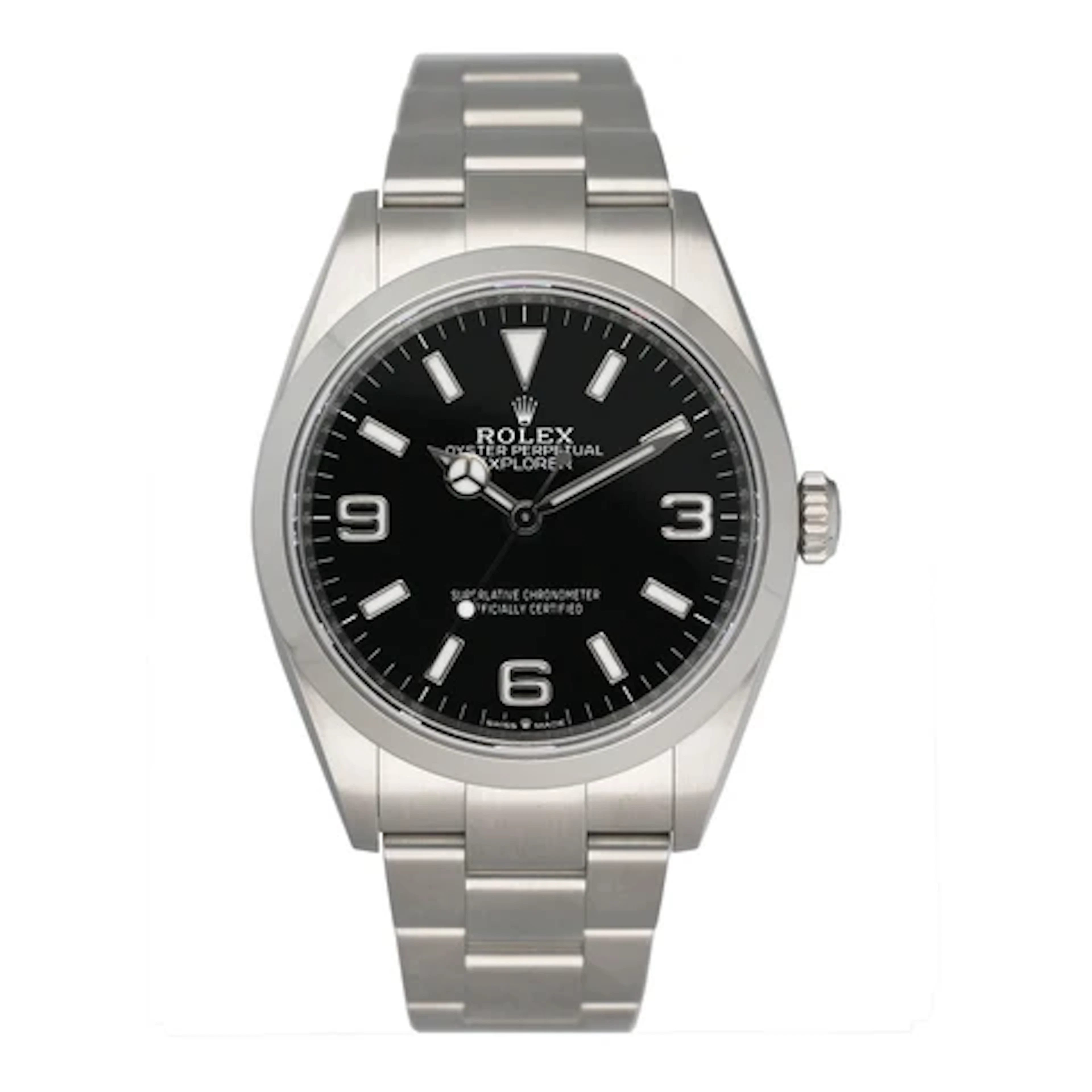 Rolex Oyster Perpetual Explorer 124270 Mens Watch Box Papers