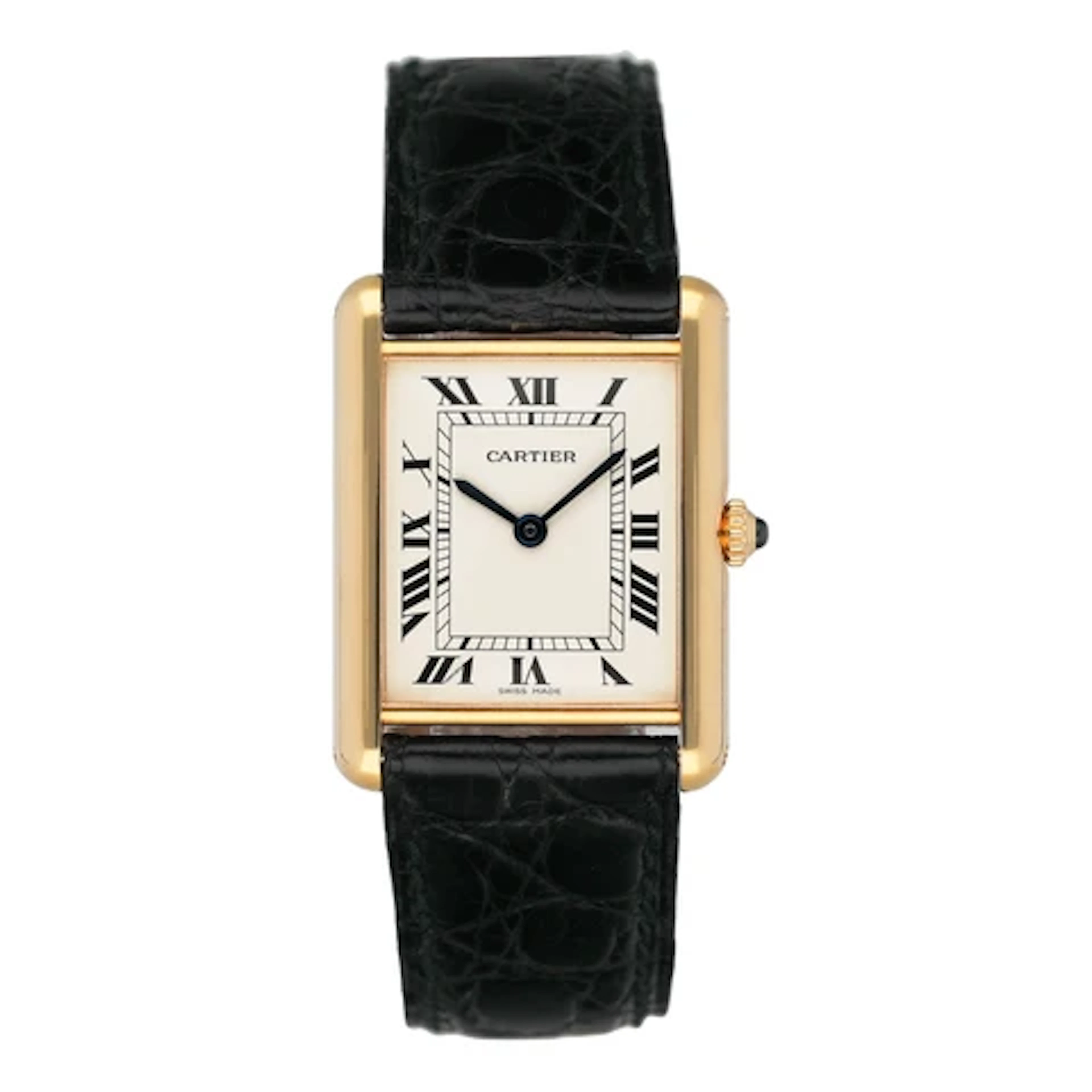 Cartier Tank Louis W1512856 18K Yellow Gold Ladies Watch