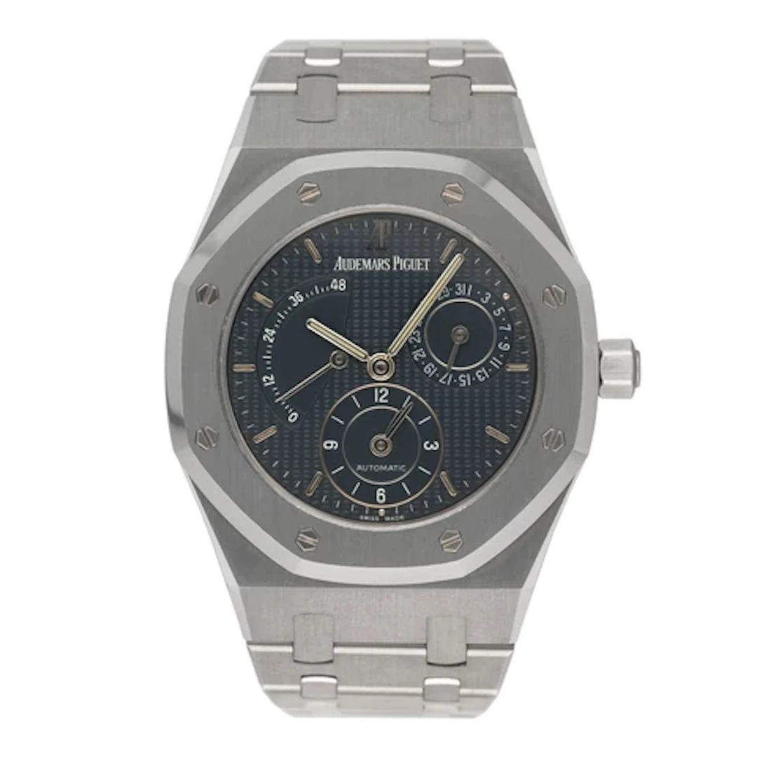 Audemars Piguet Royal Oak 25730ST Blue Dial Mens Watch Box Papers
