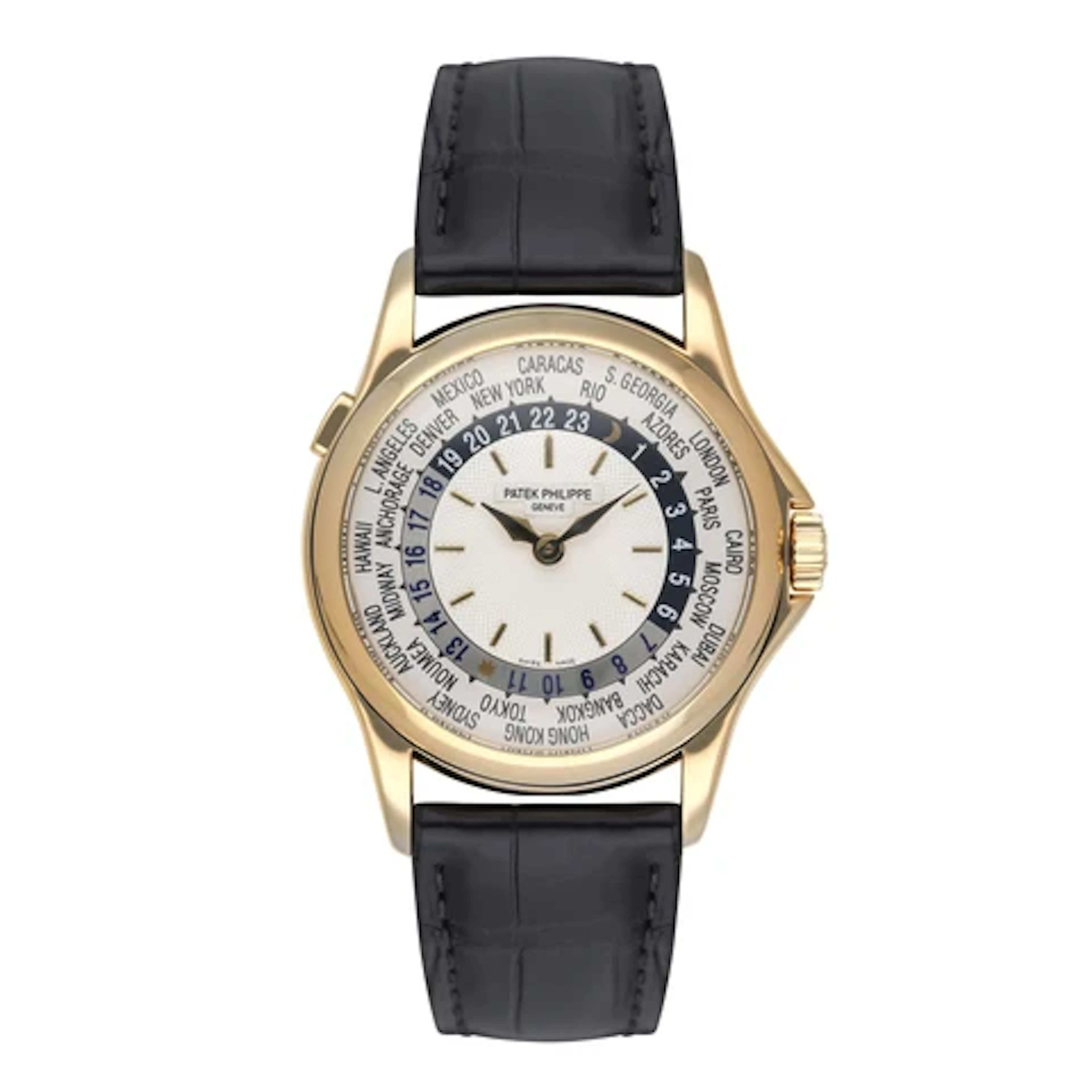 Patek Philippe Complications 5110J-001 Silver Dial Yellow Gold Men's Watch