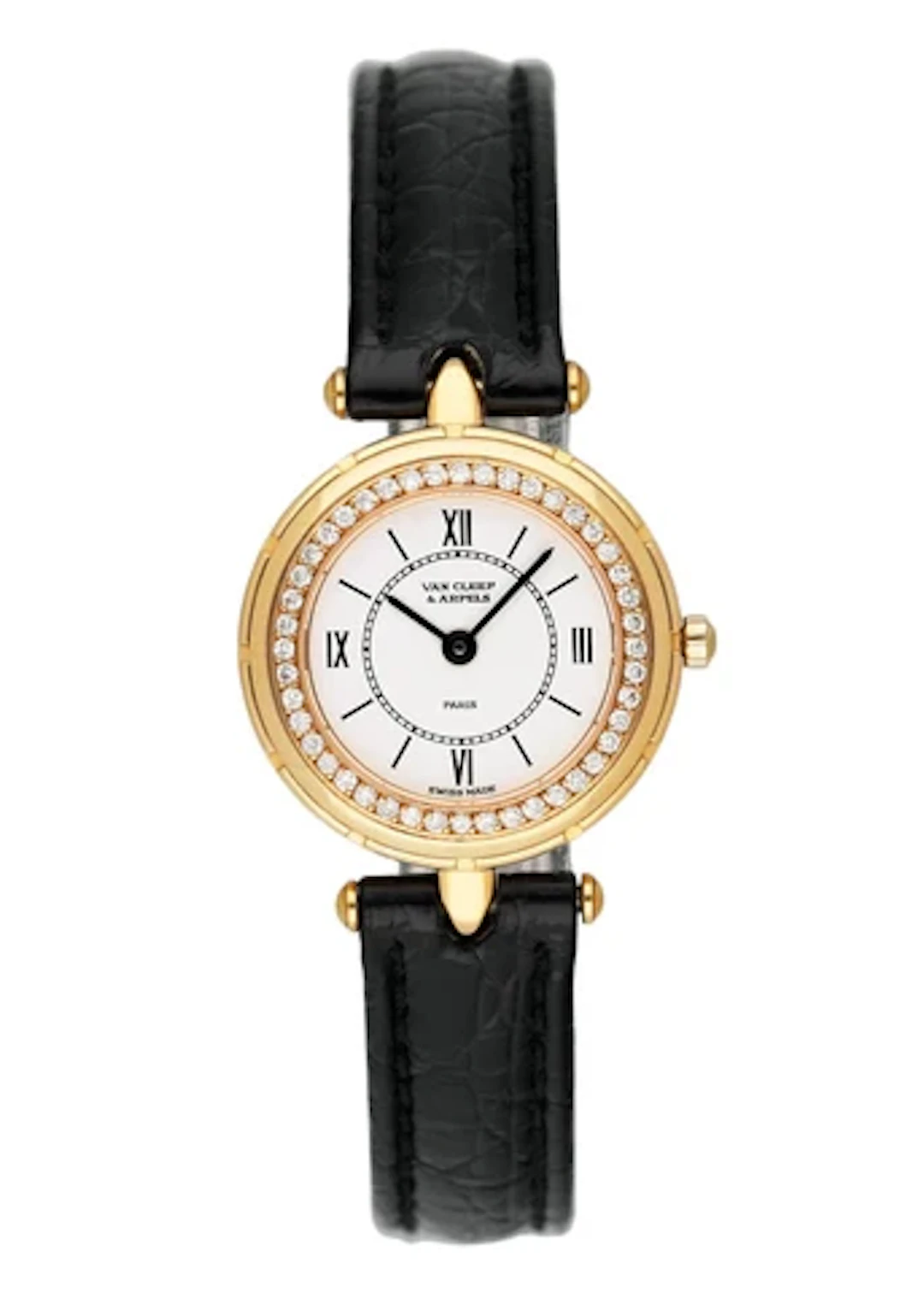 Van Cleef & Arpels La Collection 13607B1 Diamond 18K Yellow Gold Ladies