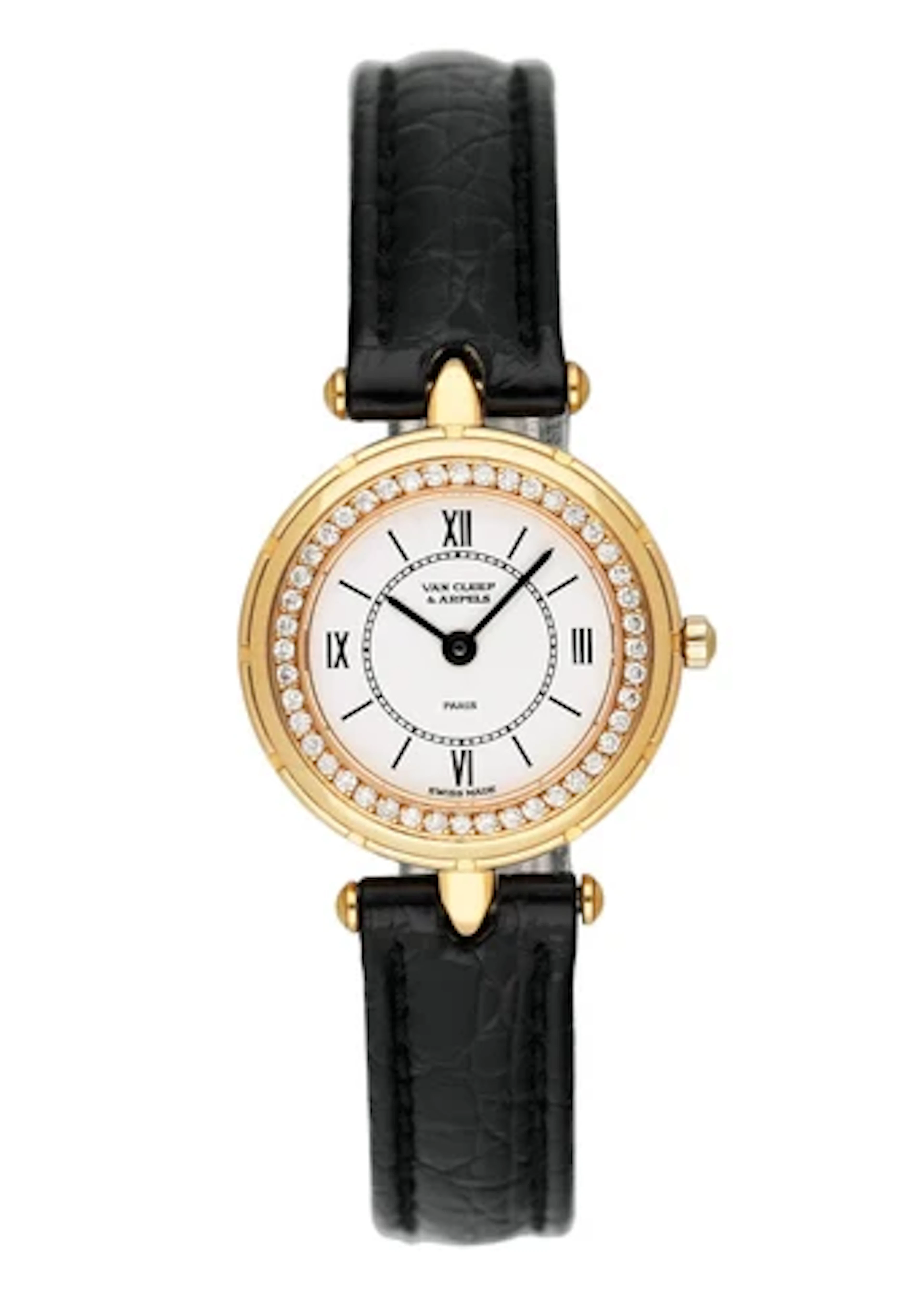 Van Cleef & Arpels La Collection 13607B1 Diamond 18K Yellow Gold Ladies