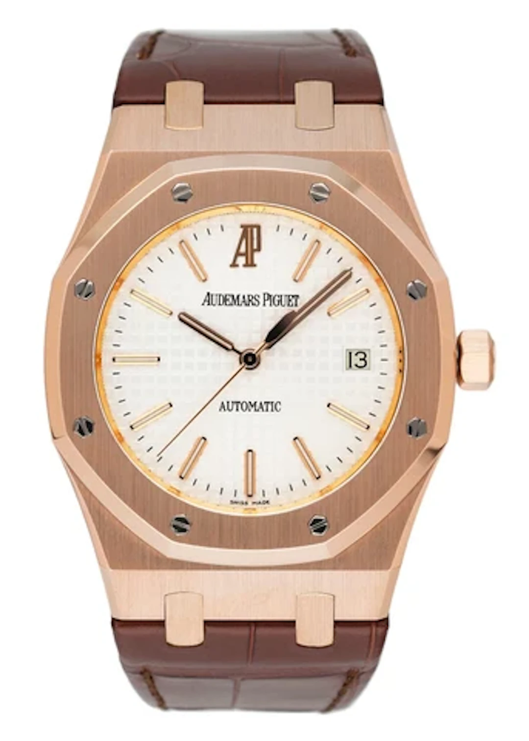 Audemars Piguet Royal Oak 15300OR White Dial Mens Watch