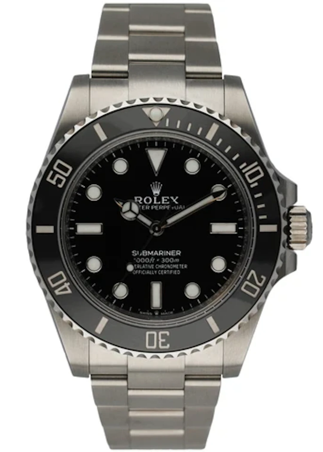 Rolex Submariner No Date 124060 Mens Watch