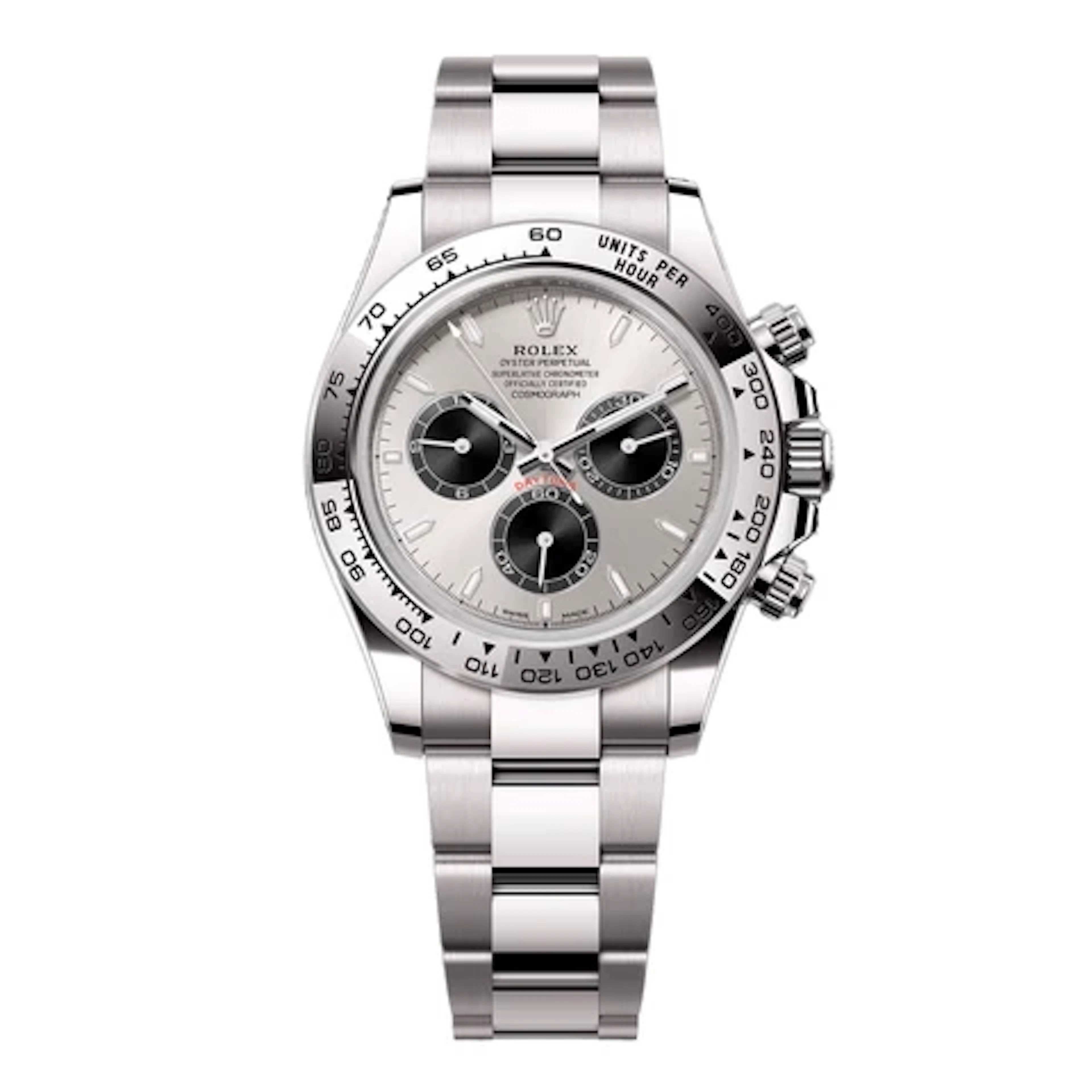 Rolex Daytona 126509 Silver Dial 18K White Gold Mens Watch Box Papers