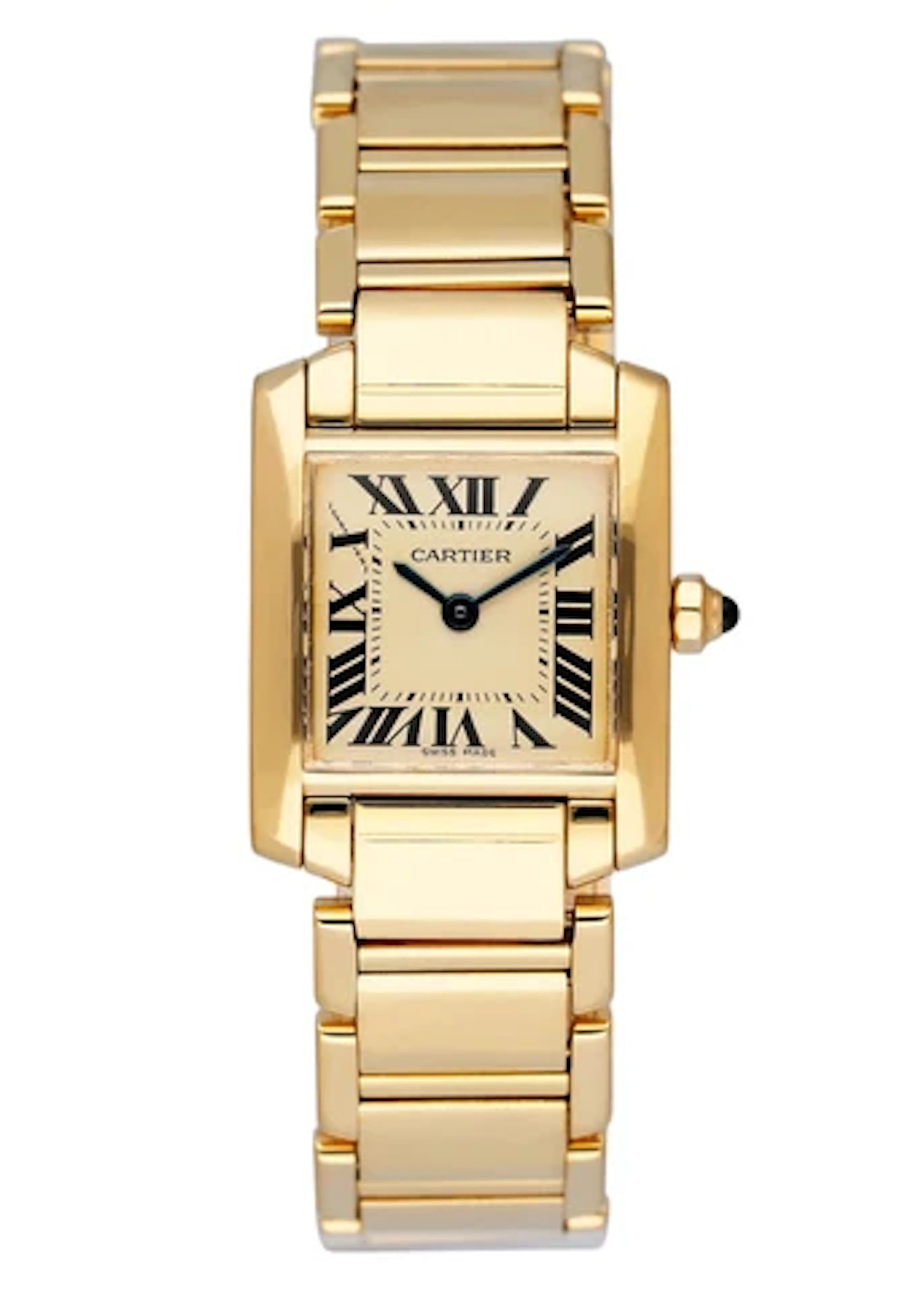 Cartier Tank Francaise W50002N2 Yellow Gold Ladies Watch