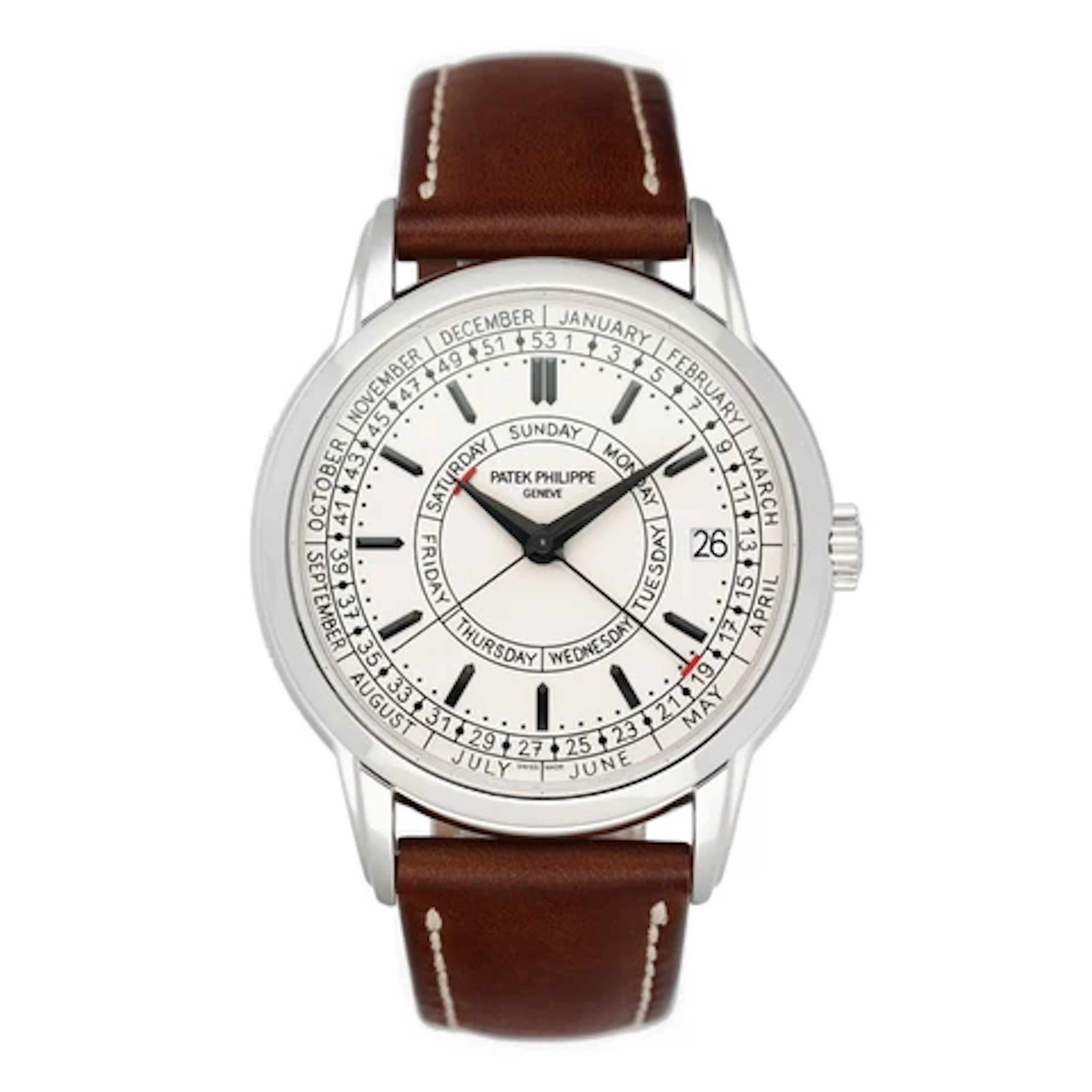 Patek Philippe Complications 5212A Silver Dial Mens Watch Box Papers