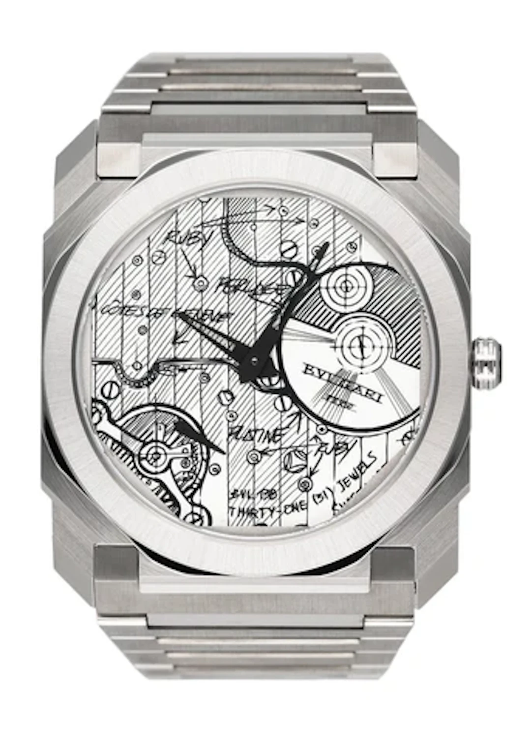 Bulgari Octo Finissimo Sketch 104163 Mens Watch Box Papers