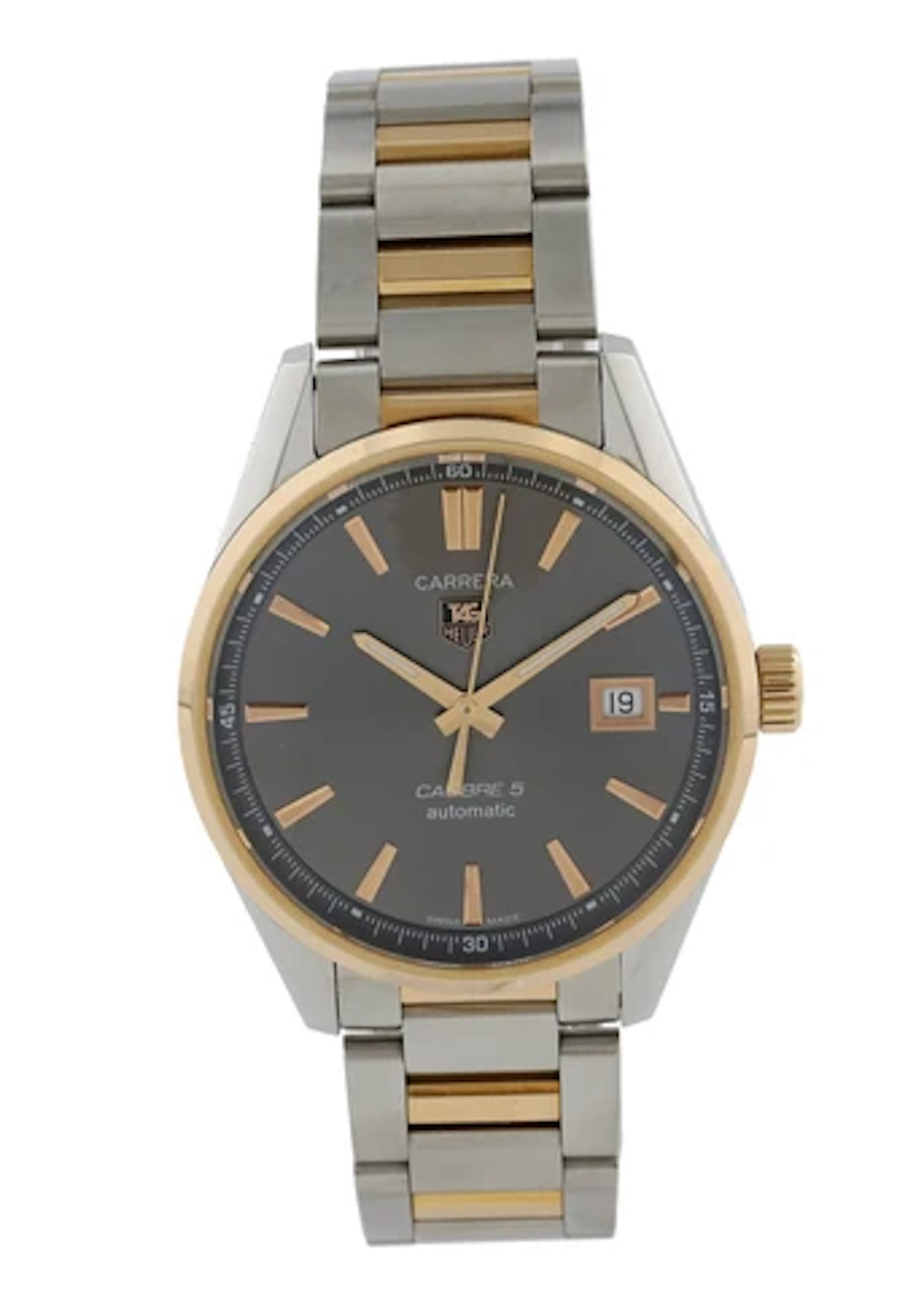 Tag Heuer Carrera Calibre 5 WAR215E.BD0784 Mens Watch Original Papers