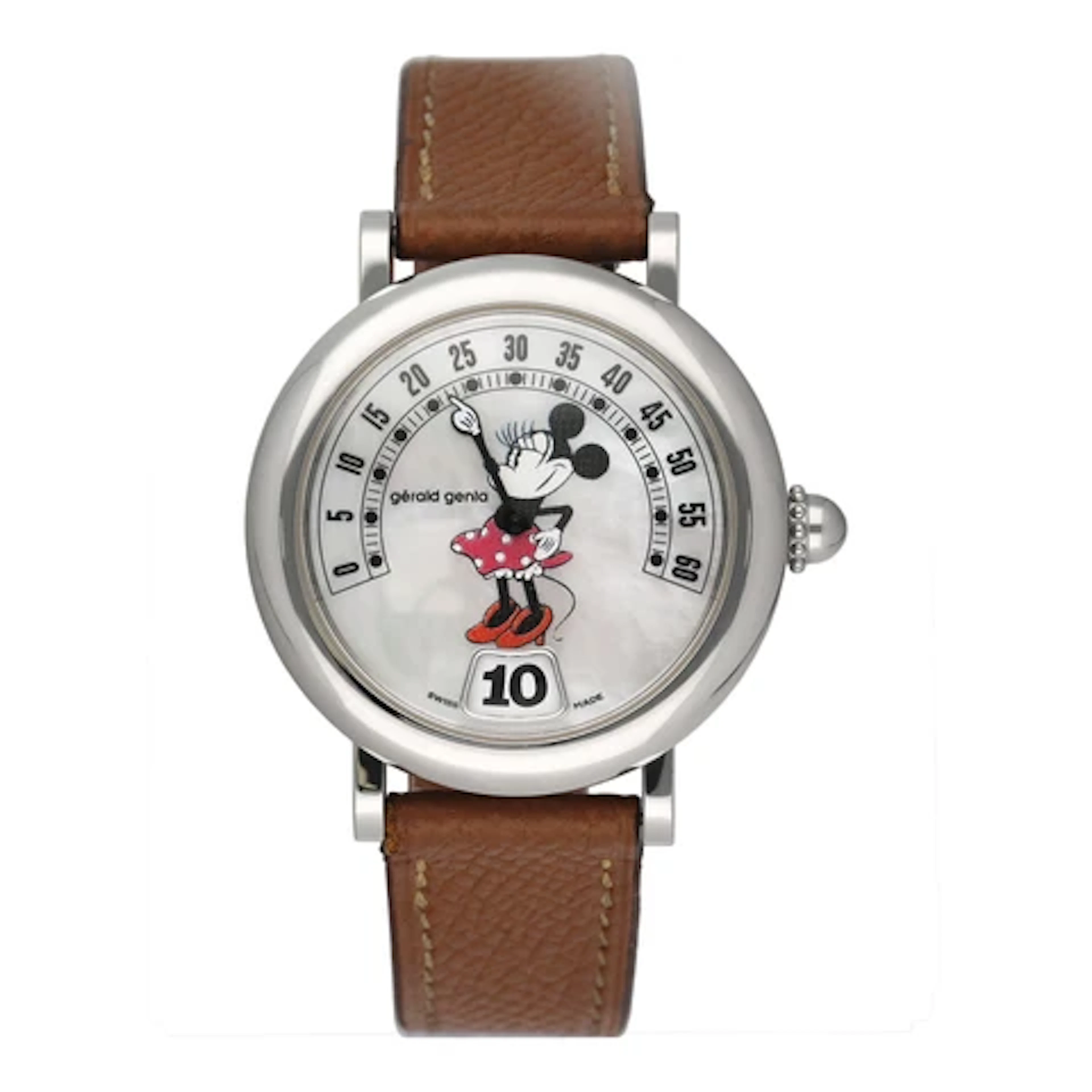Gérald Genta Disney G.3612 Minnie Mouse MOP Dial Ladies Watch