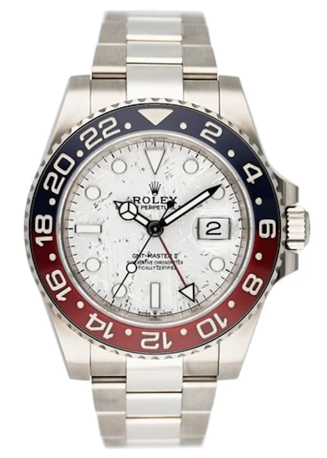 Rolex GMT-Master II 126719BLRO Meteorite Dial Mens Watch Box Papers