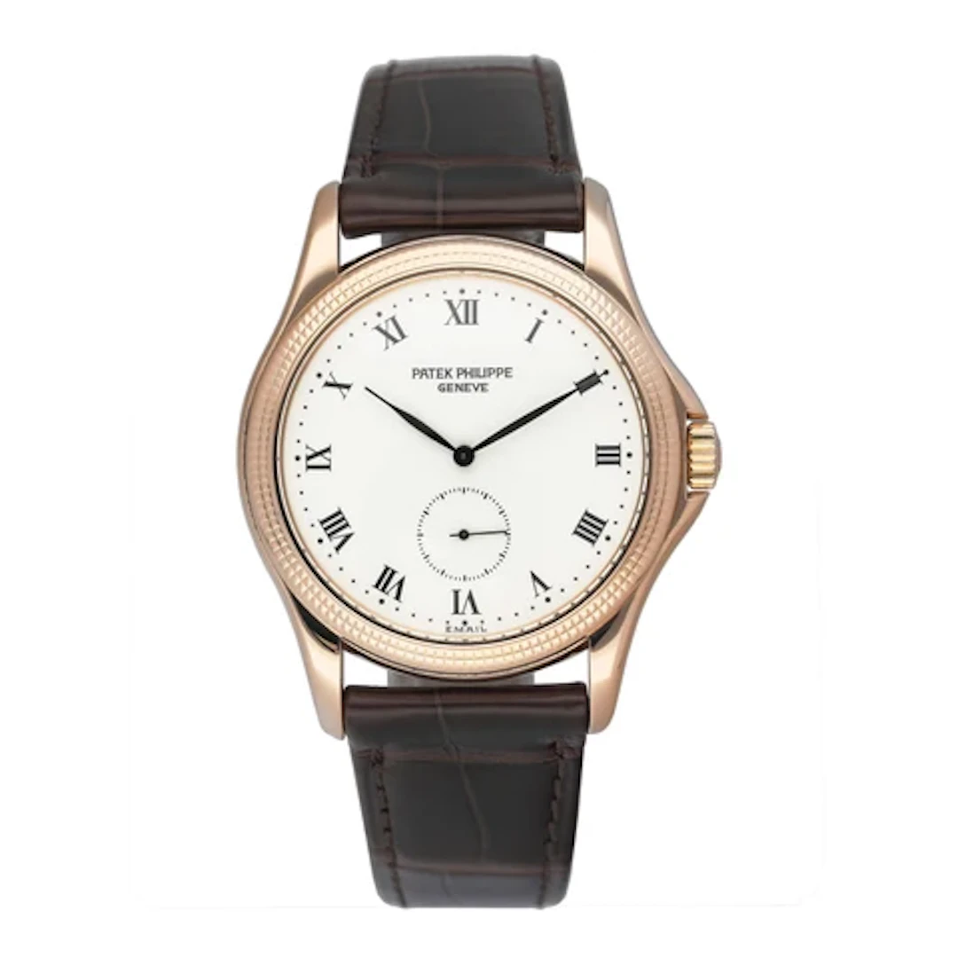 Patek Philippe Calatrava 5115R 18K Rose Gold Mens Watch