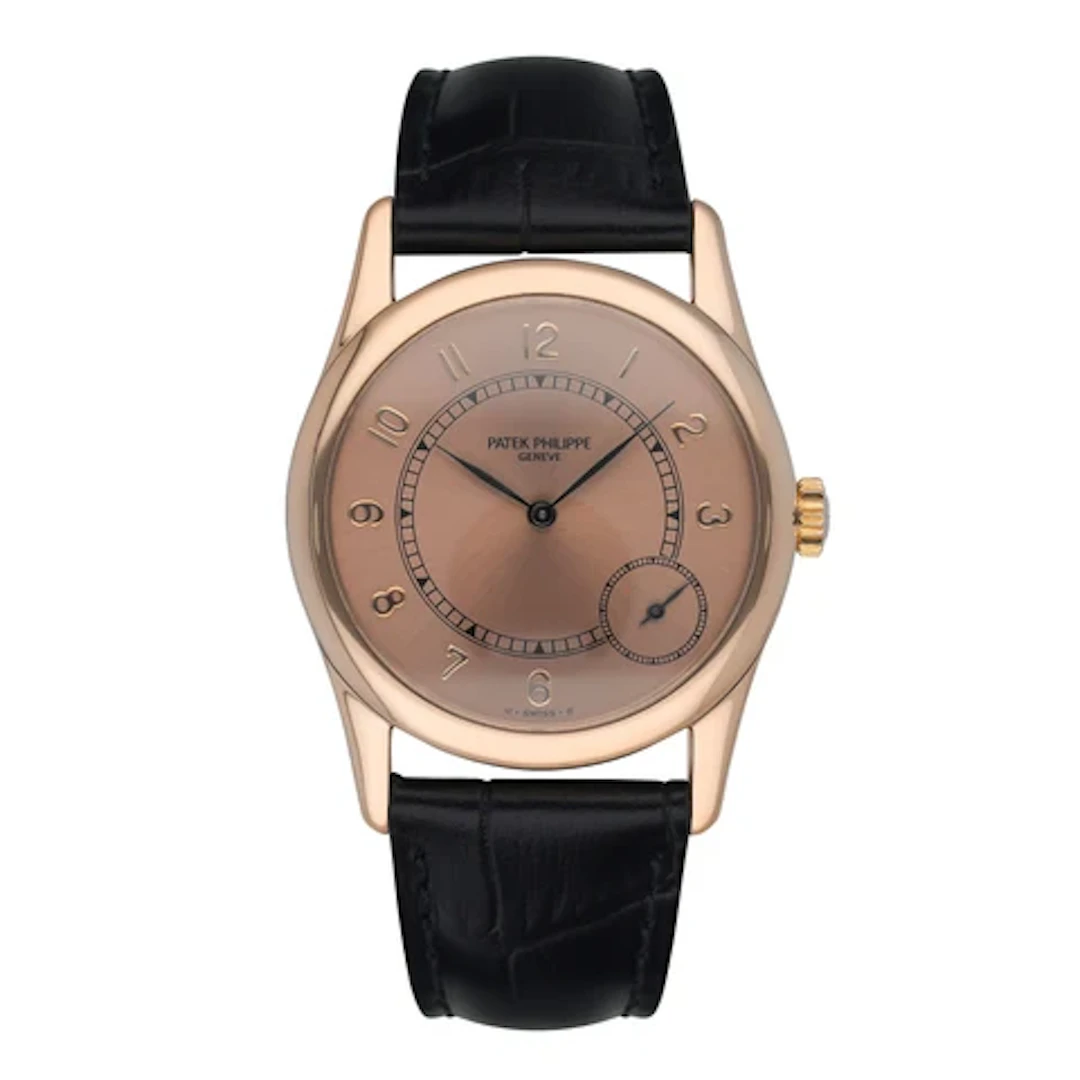 Patek Philippe Calatrava 5000R Salmon Dial Mens Watch