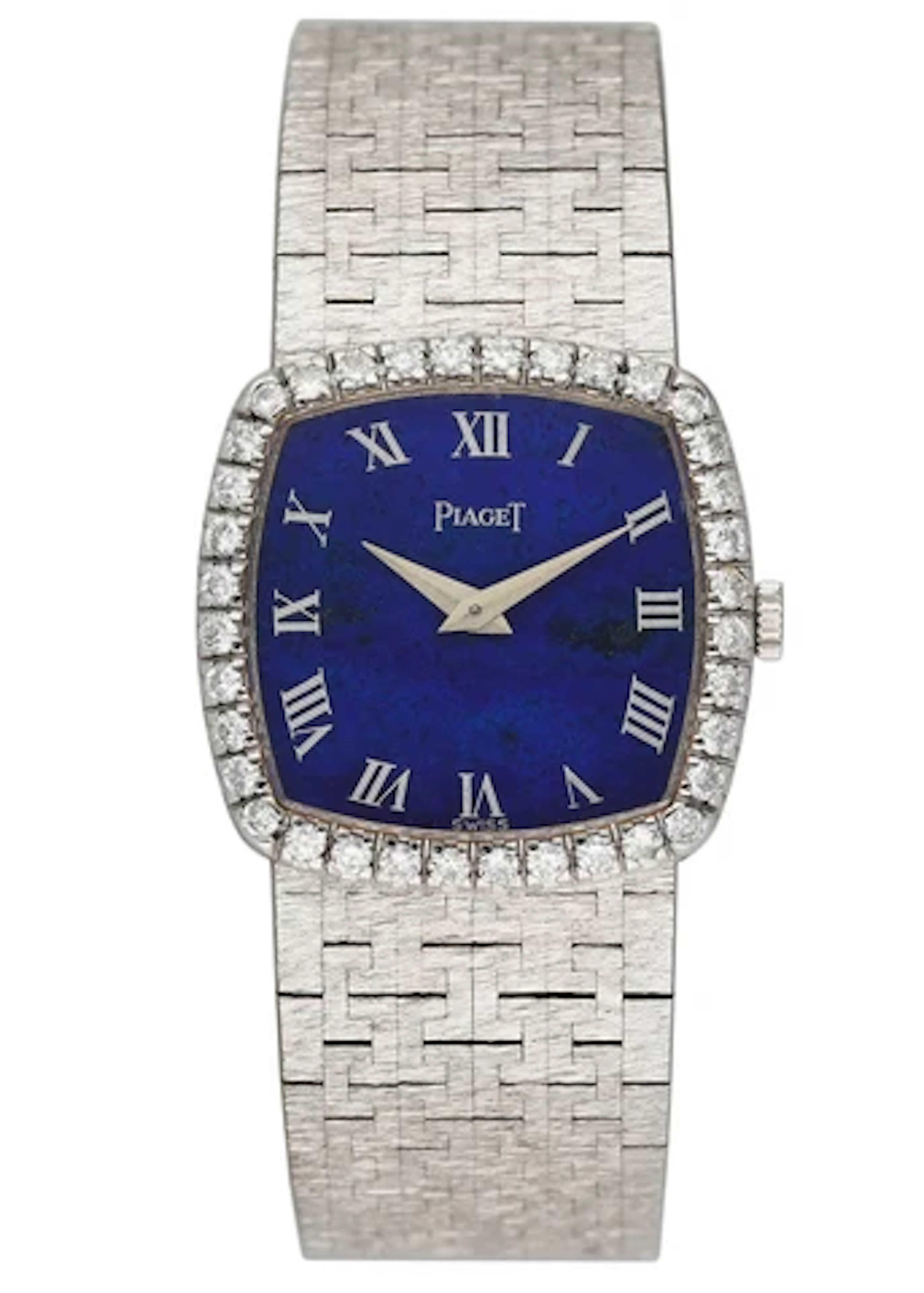 Piaget 9236 Lapis Dial 18K White Gold Ladies Watch