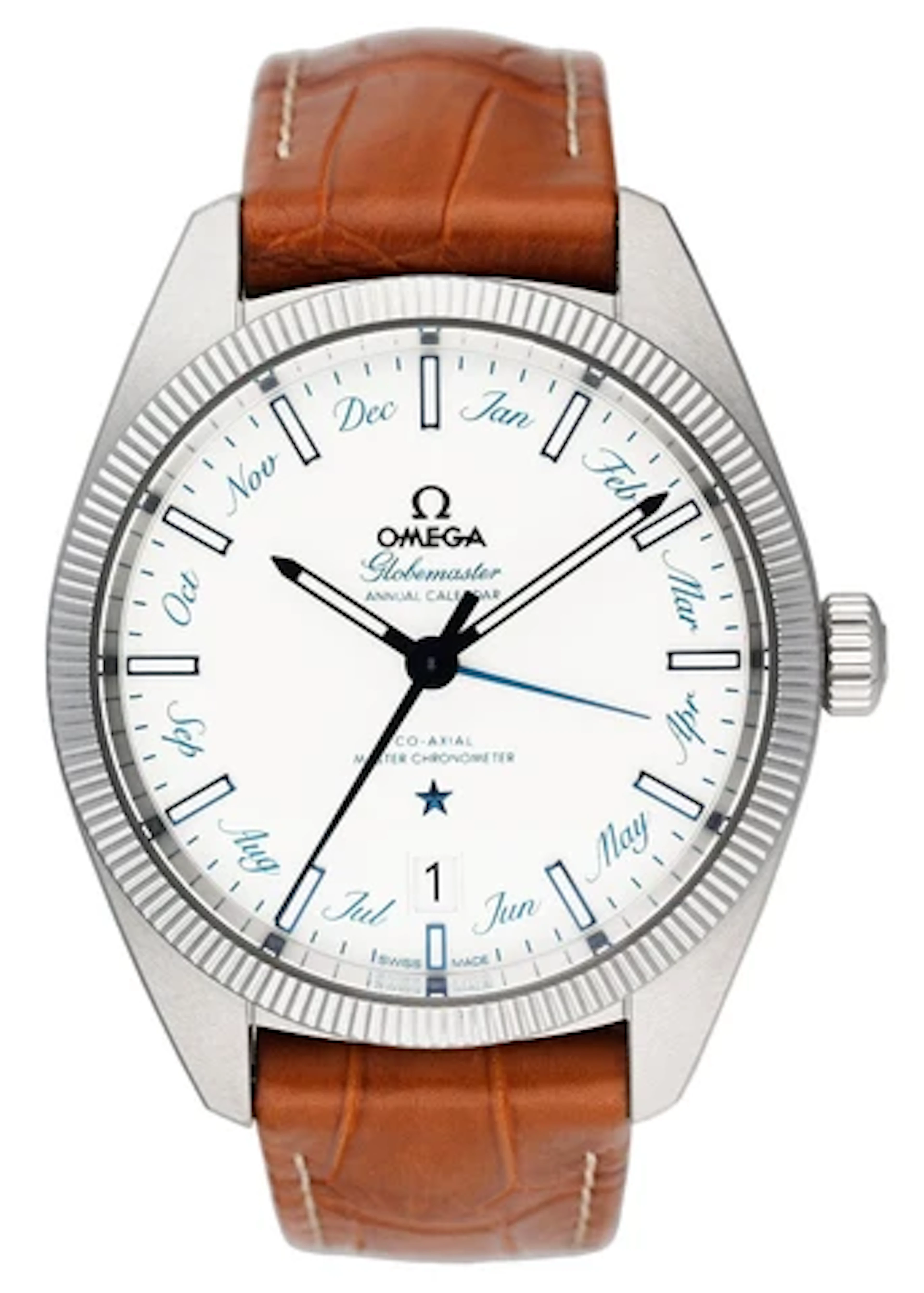 Omega Constellation Globemaster 130.33.41.22.02.001 Mens Watch Box Papers