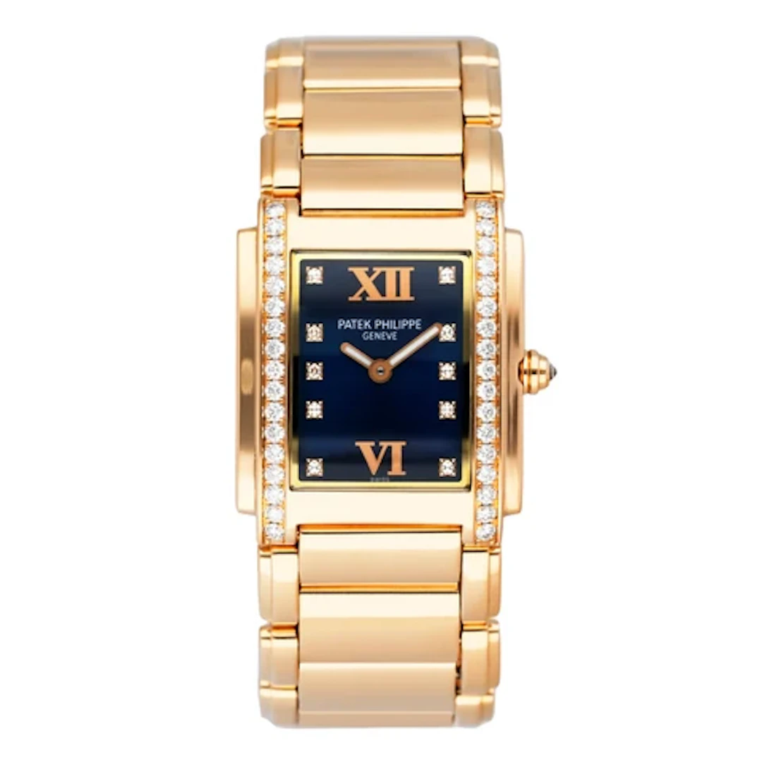Patek Philippe Twenty-4 4910R Blue Dial Ladies Watch
