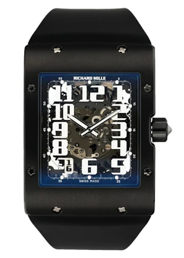 Richard Mille Extra Flat RM016 AL TI Titanium Mens Watch Box Papers