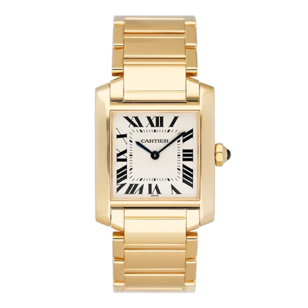 Cartier Tank Francaise W5000356 Midsize Ladies Watch