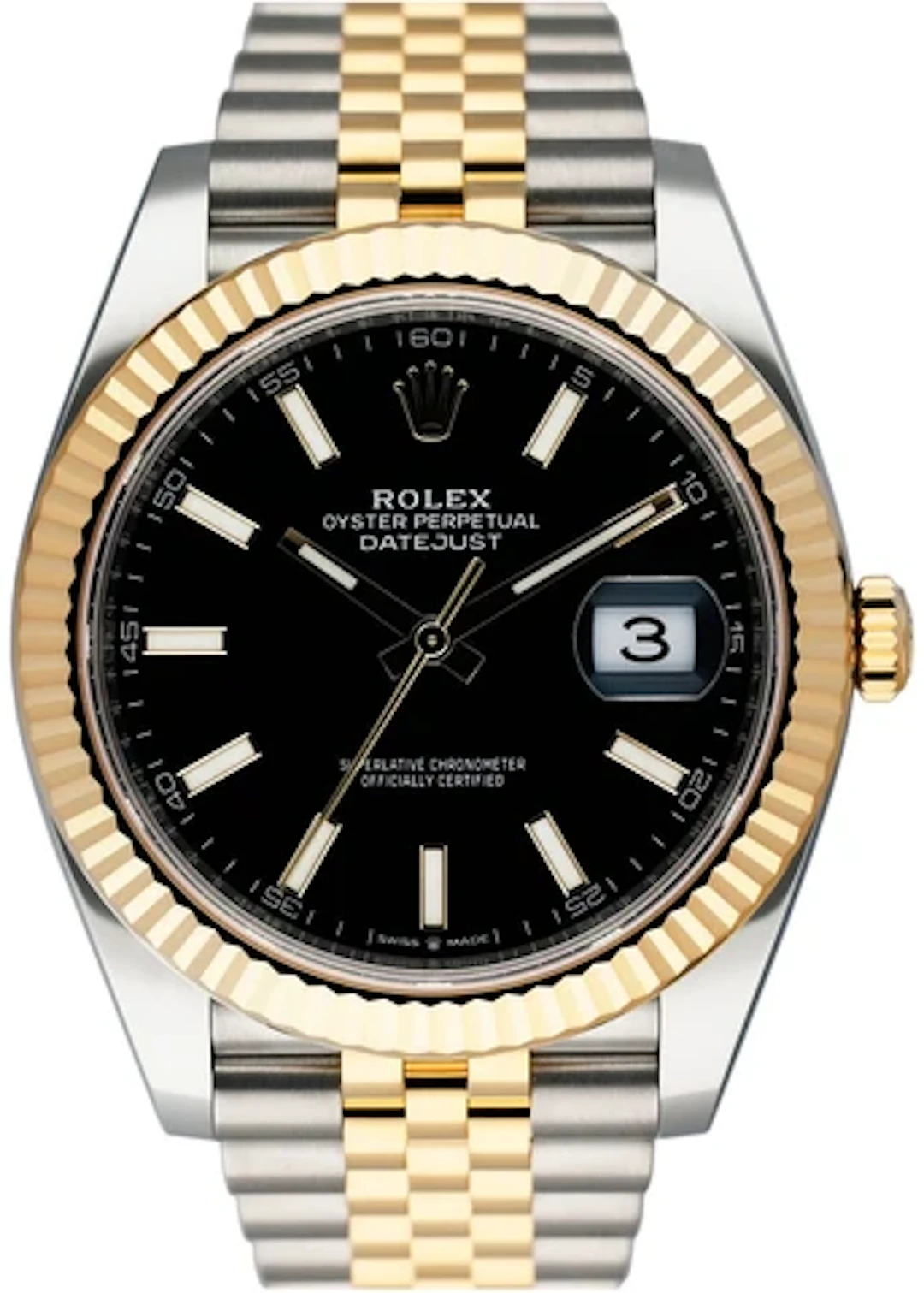 Rolex Datejust 41 126333 Black Dial Mens Watch Box Papers