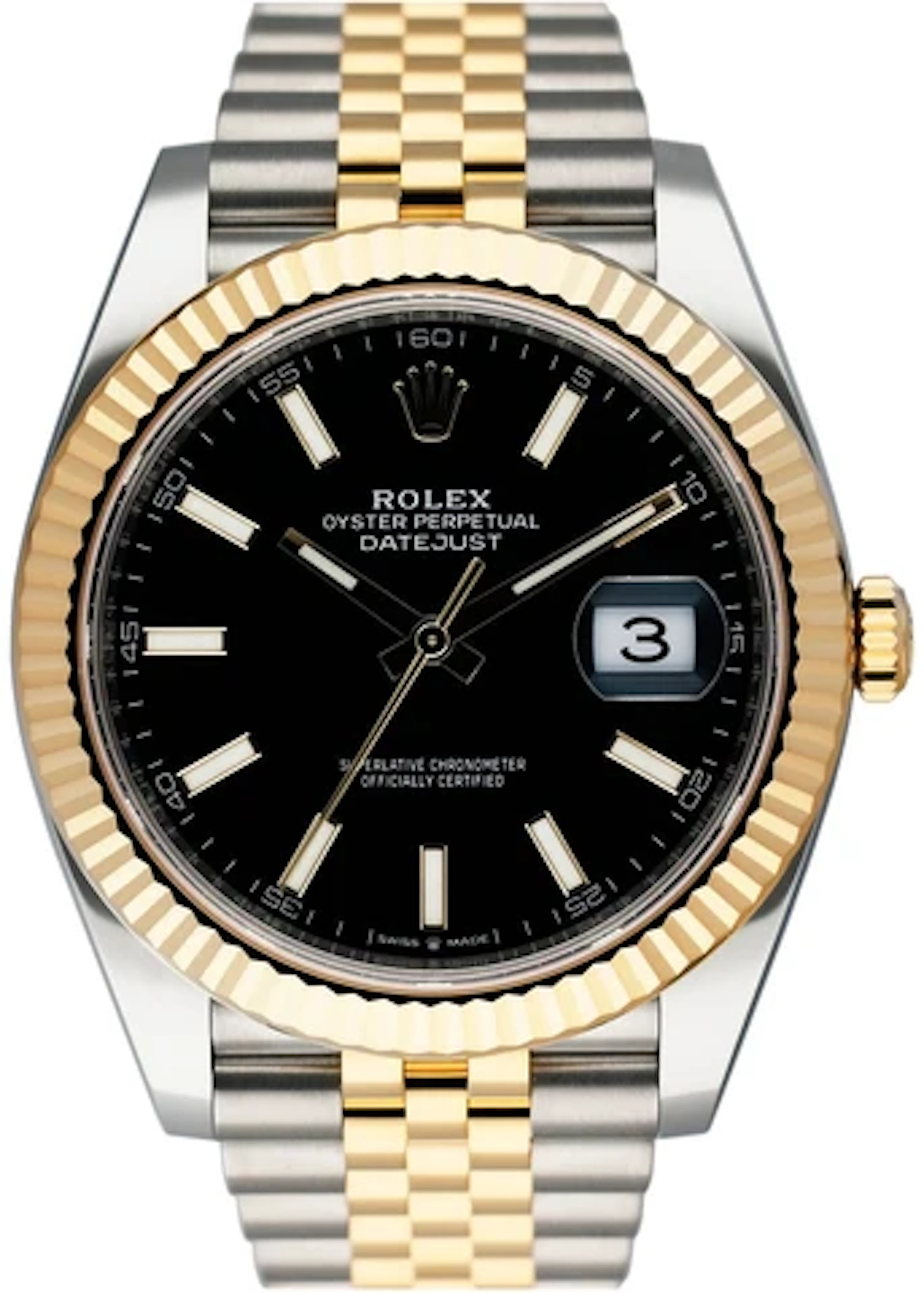 Rolex Datejust 41 126333 Black Dial Mens Watch Box Papers