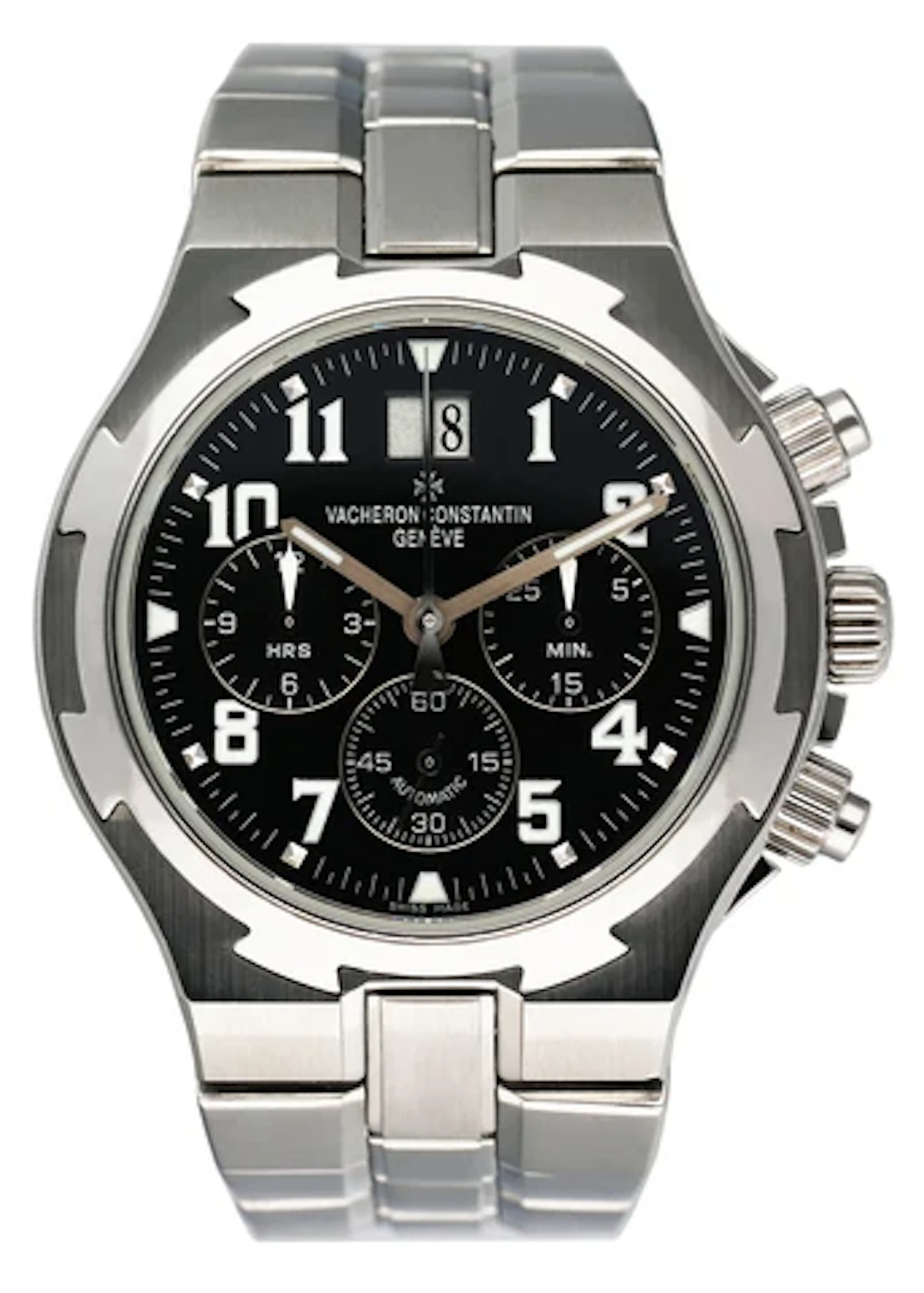 Vacheron Constantin Overseas 49140 Black Dial Mens Watch