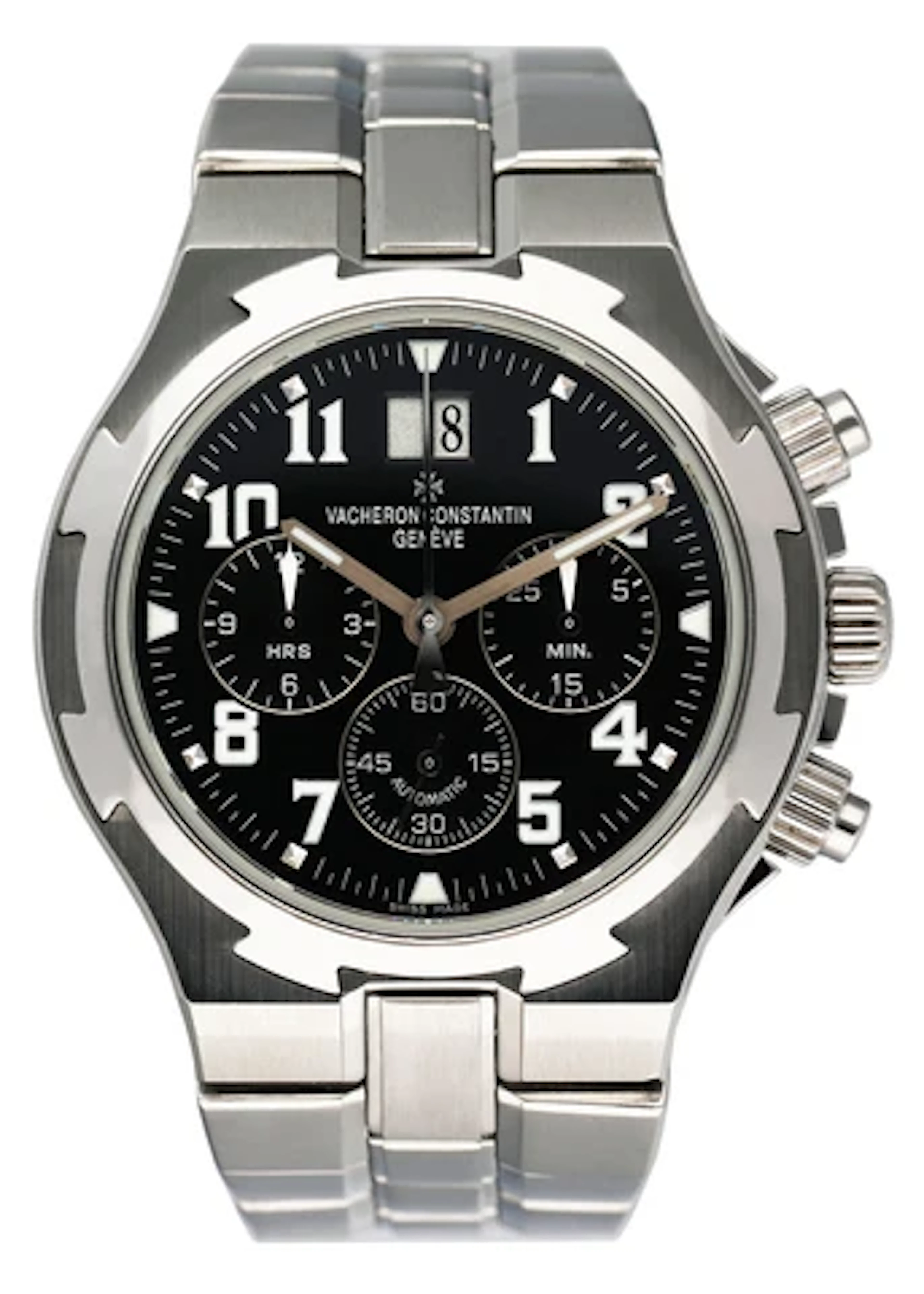 Vacheron Constantin Overseas 49140 Black Dial Mens Watch