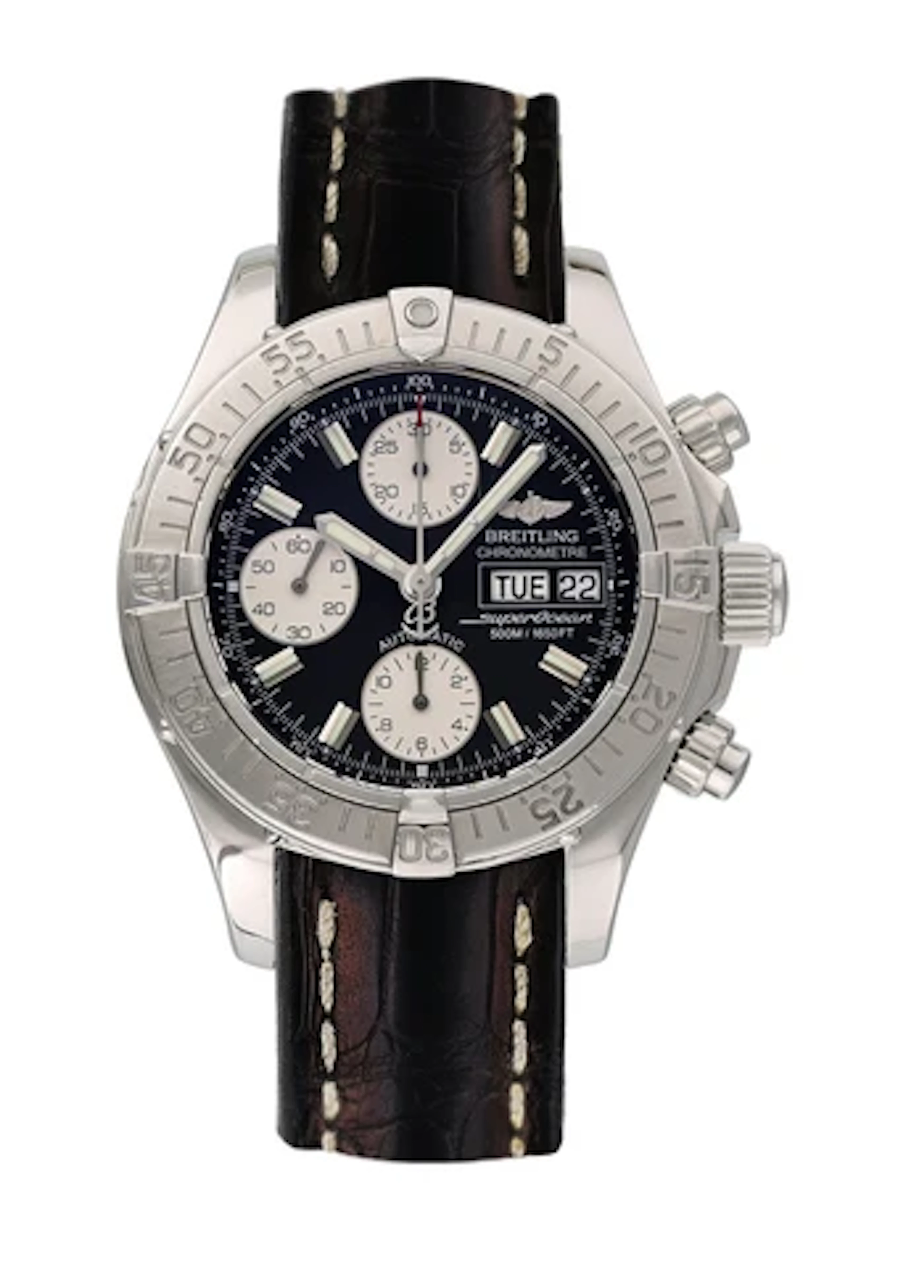 Breitling SuperOcean Day Date A13340 Diver Mens Watch
