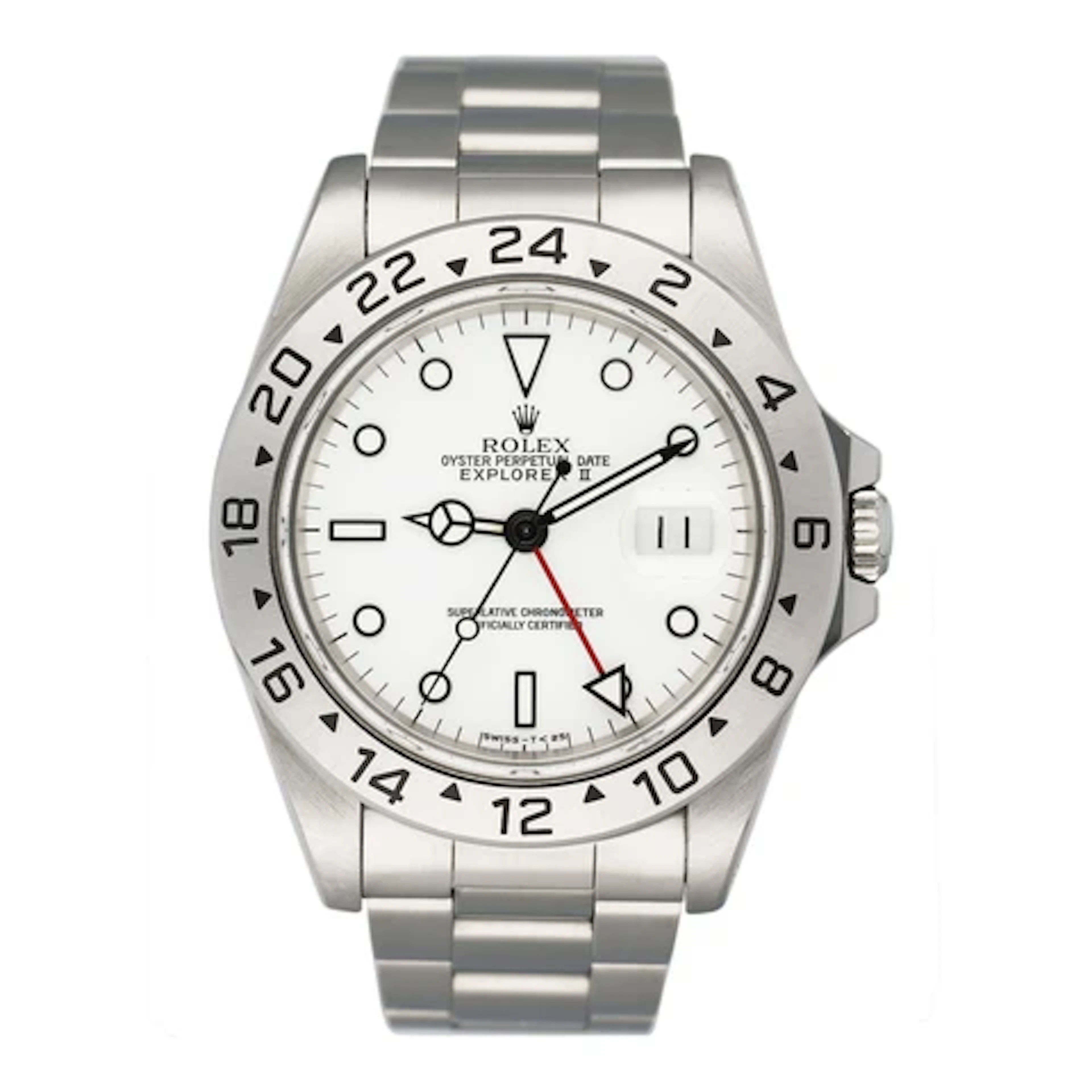 Rolex Explorer II 16570 White Dial Mens Watch