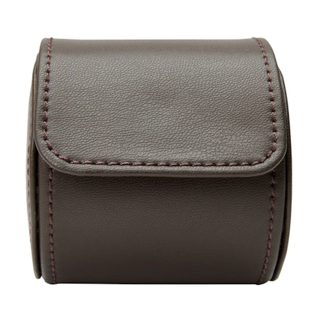 Earth Single Watch Roll - Coffee