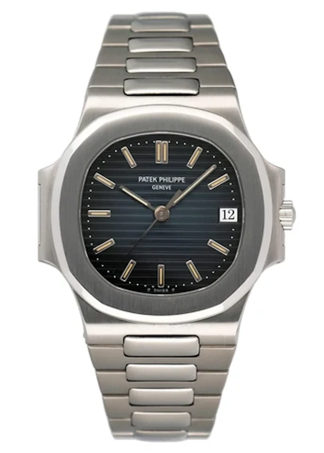 Patek Philippe Nautilus 3800/1A-001 Blue Dial Mens Watch Box Papers