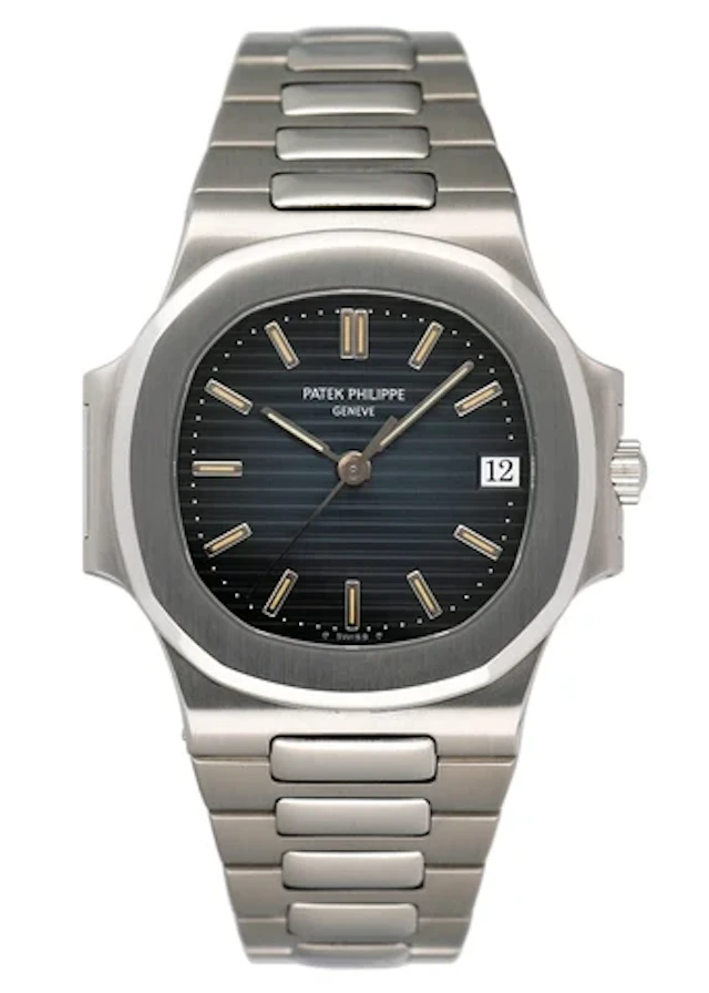 Patek Philippe Nautilus 3800/1A-001 Blue Dial Mens Watch Box Papers