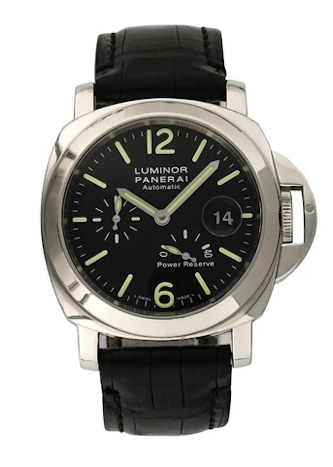 Panerai Luminor Power Reserve PAM00090 Mens Watch With Papers