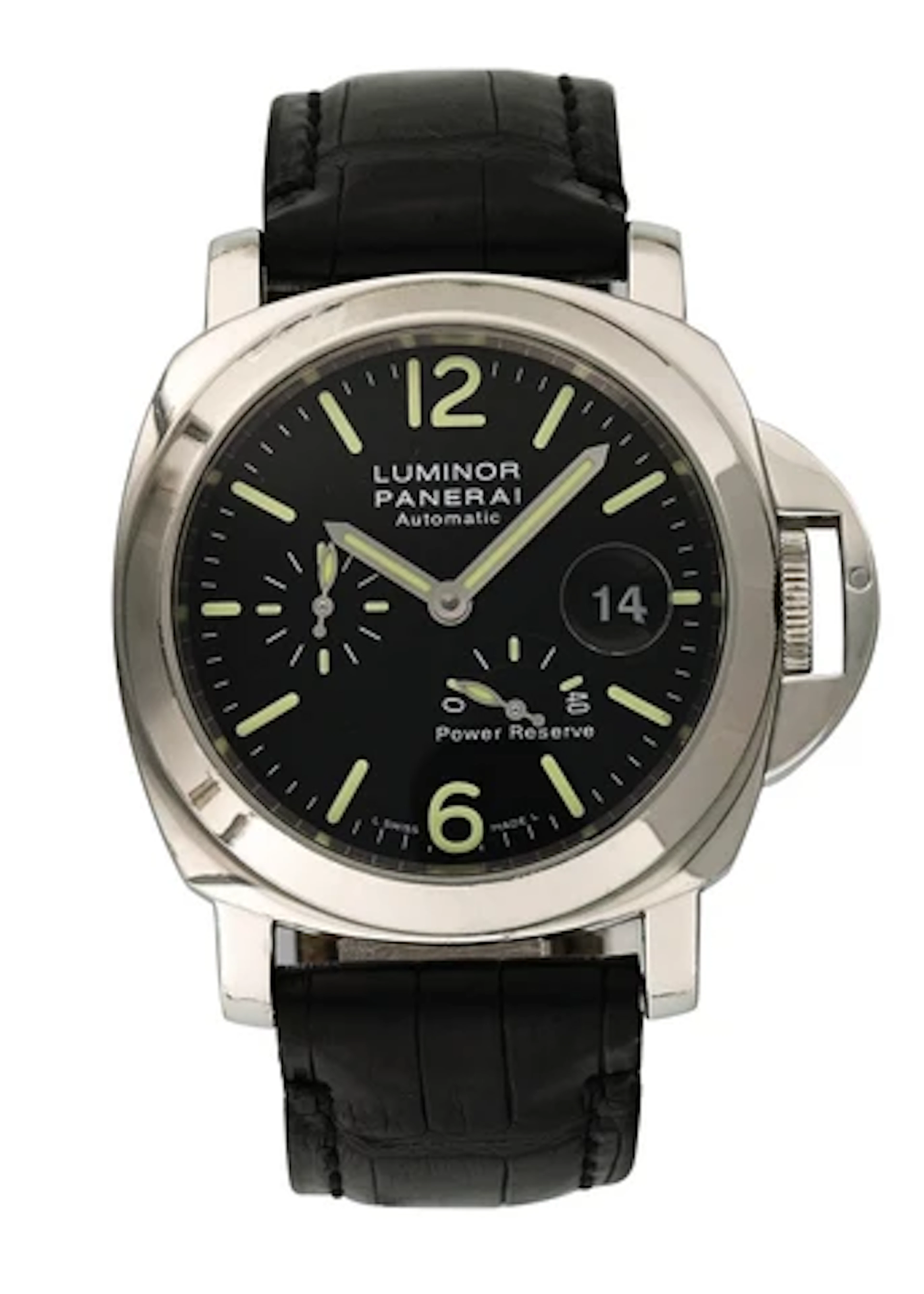 Panerai Luminor Power Reserve PAM00090 Mens Watch With Papers