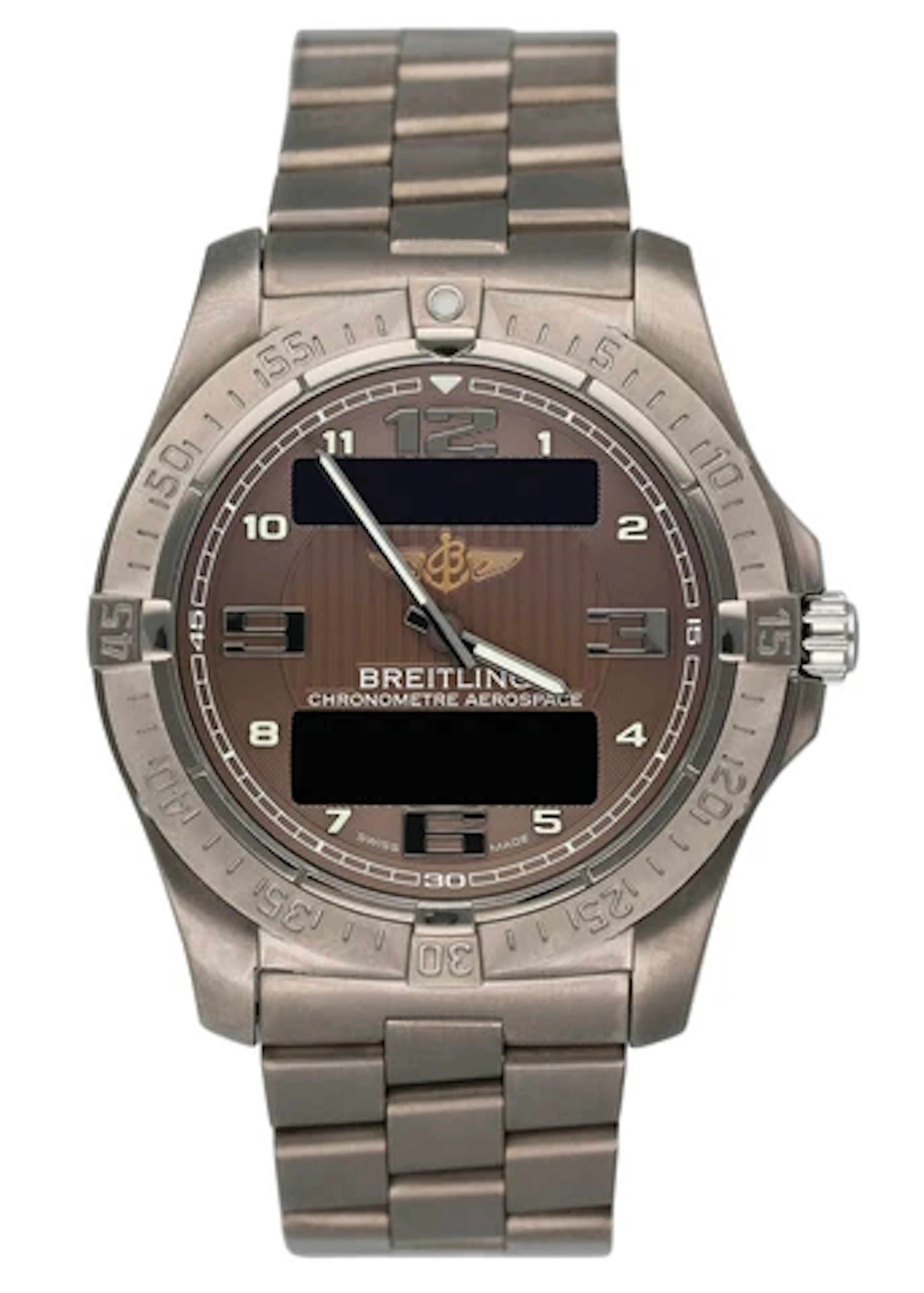 Breitling Aerospace Advantage E7936210 Titanium Mens Watch Box Papers