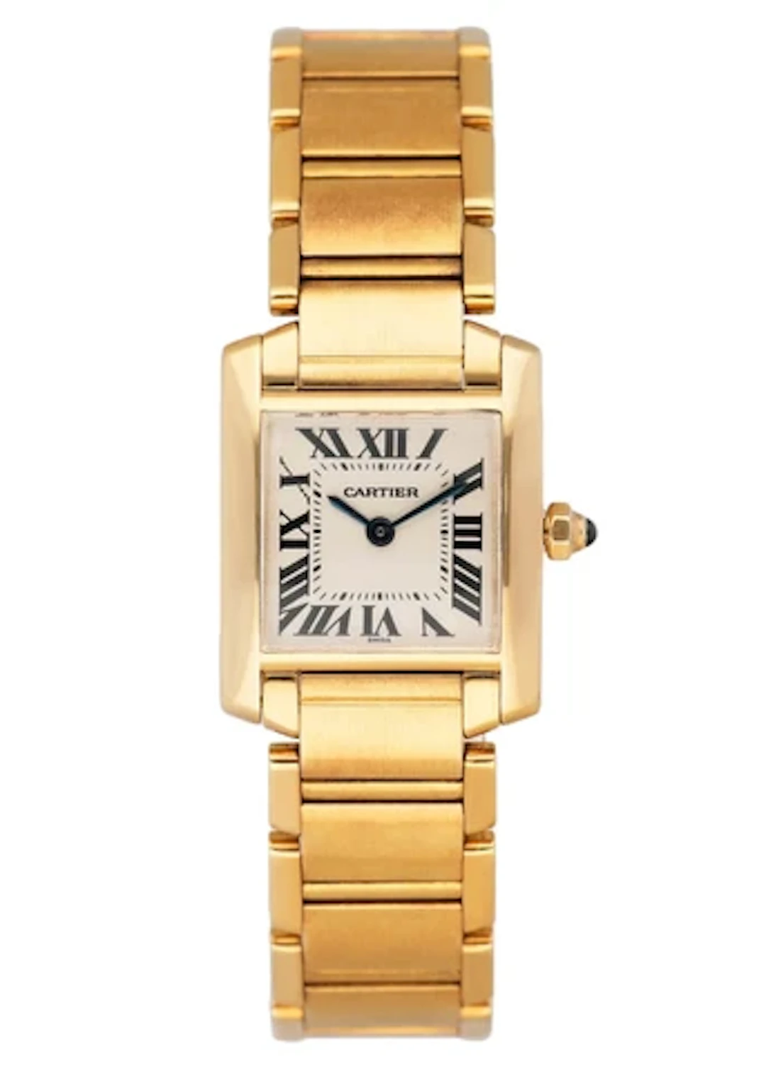 Cartier Tank Francaise W50002N2 Yellow Gold Ladies Watch